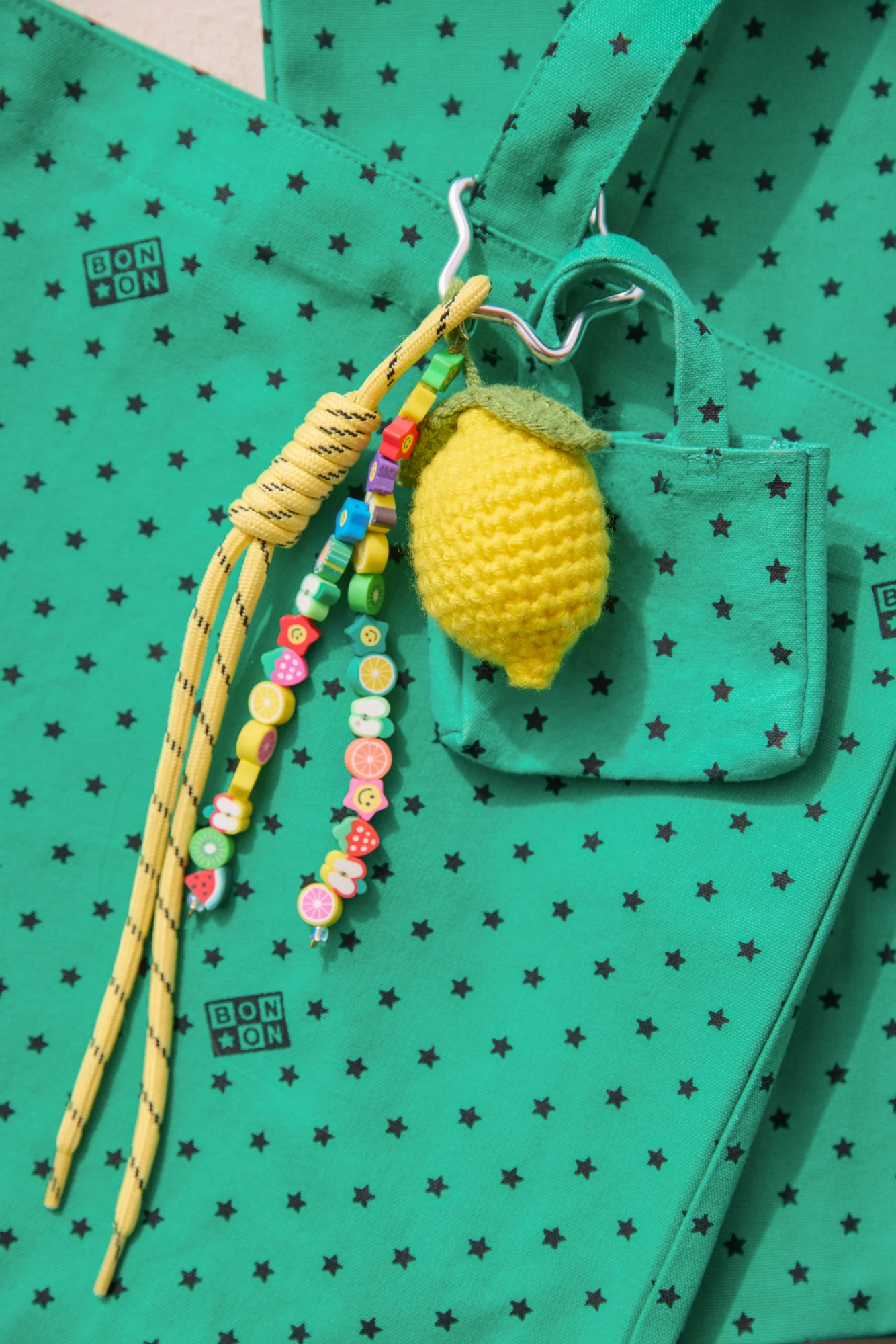 Porte-clés - Grigri Cabas Citron - Image 3