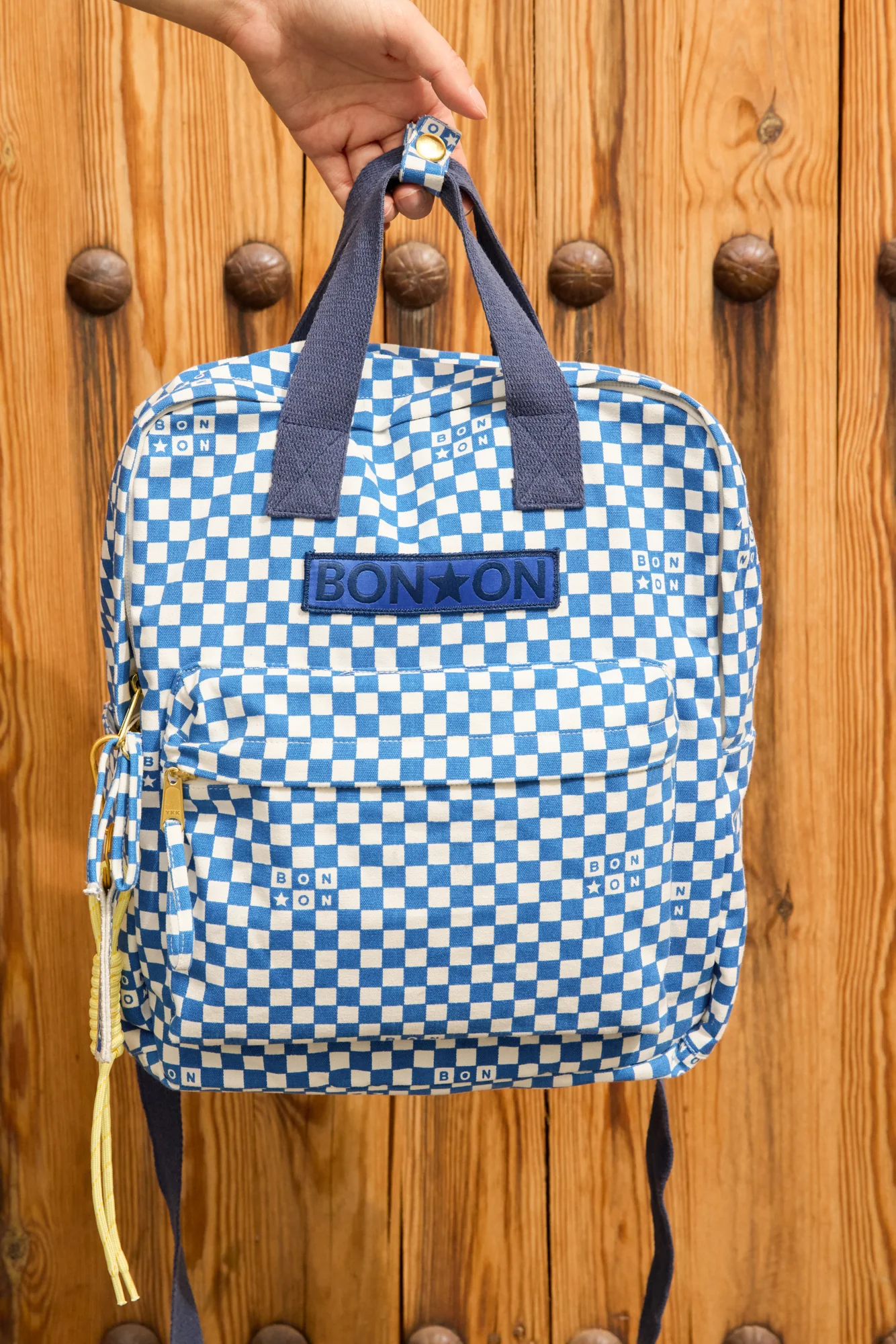 Sac à dos - Damier Bleu