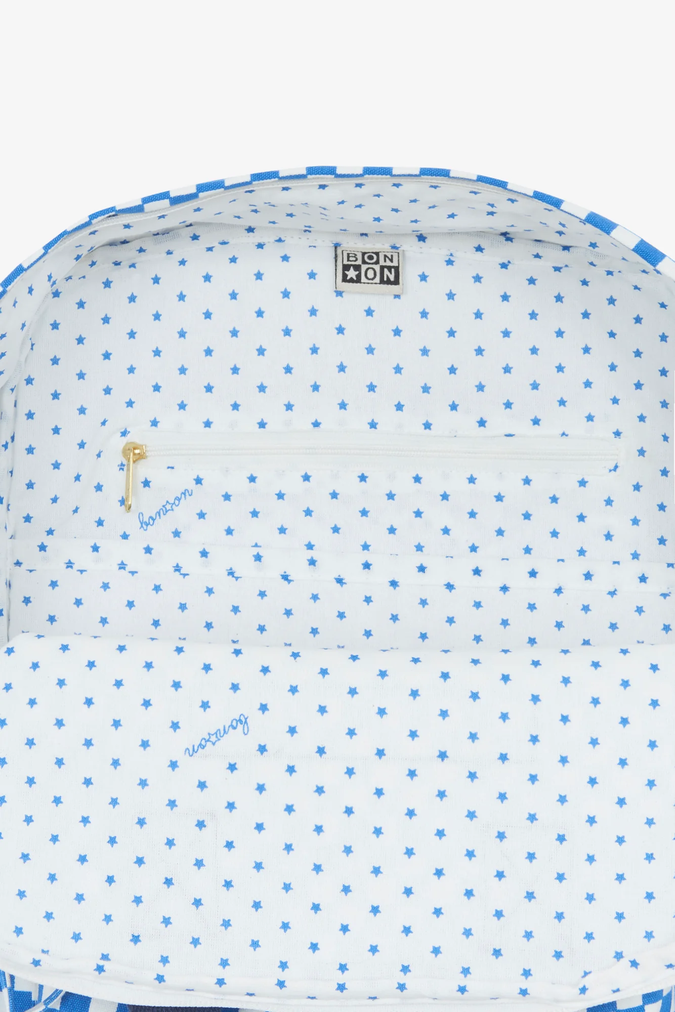 Sac à dos - Damier Bleu - Image 5
