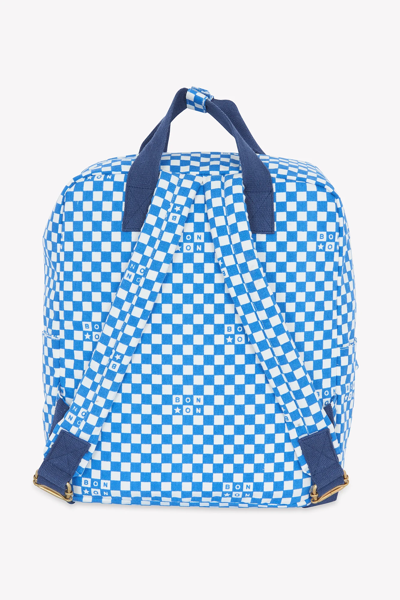 Sac à dos - Damier Bleu - Image 6