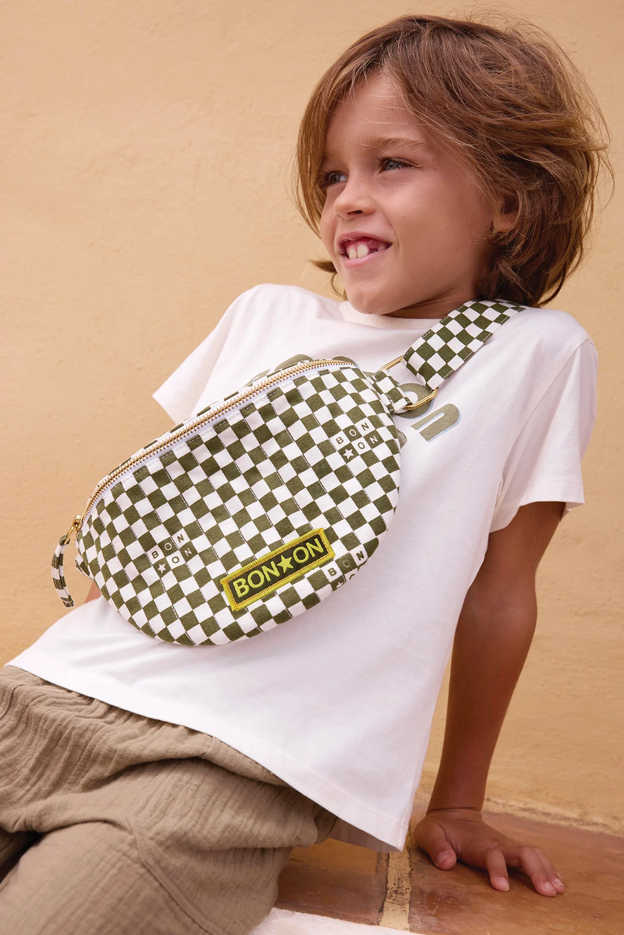 Banane - Damier Vert