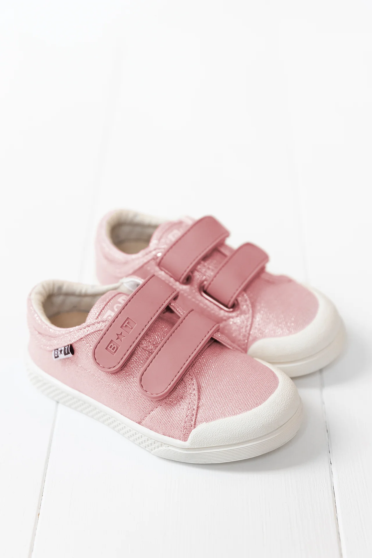 Baskets - Izy scrath rose blanchi
