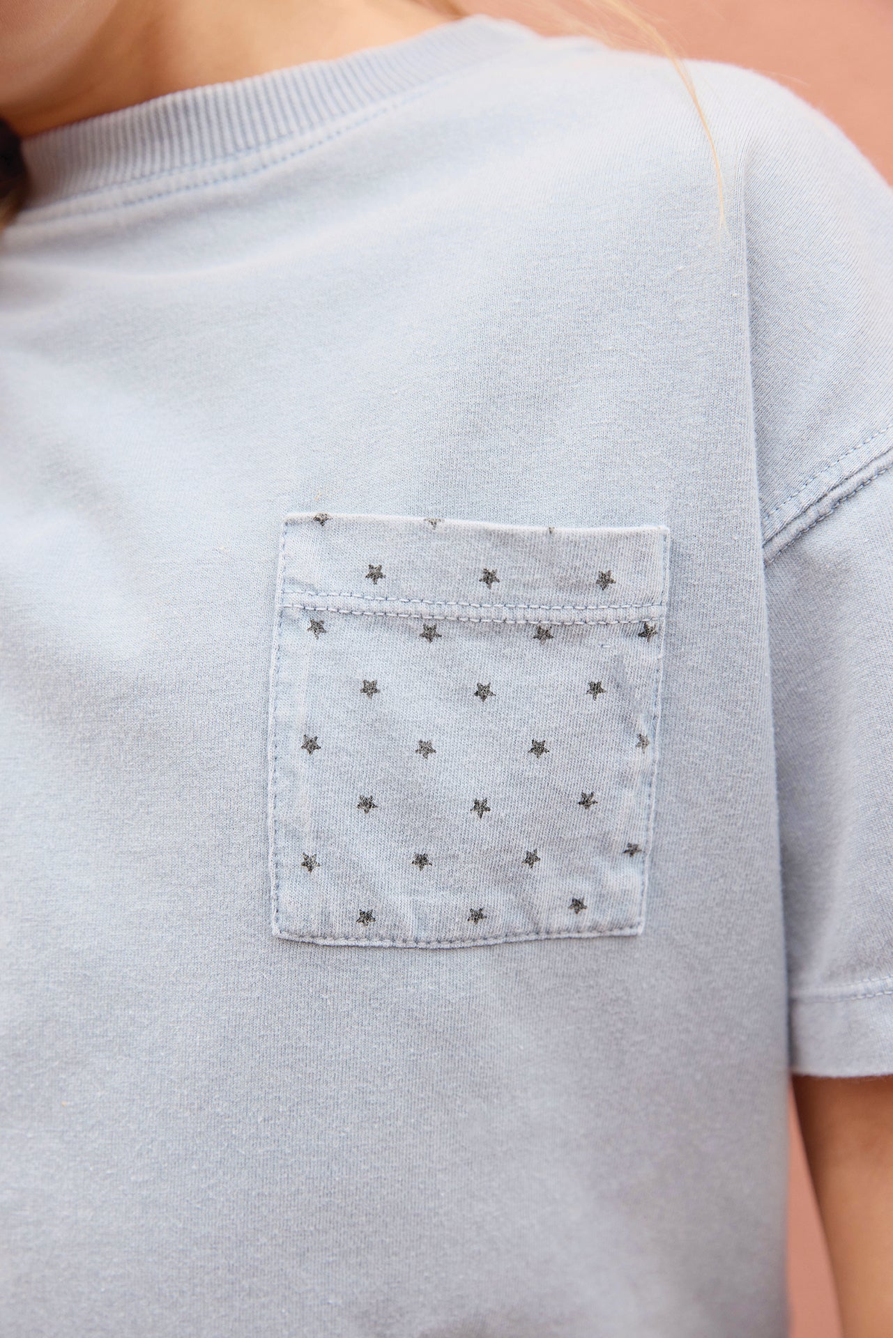 T-Shirt - Nixon Bleu Bébé - Image 3