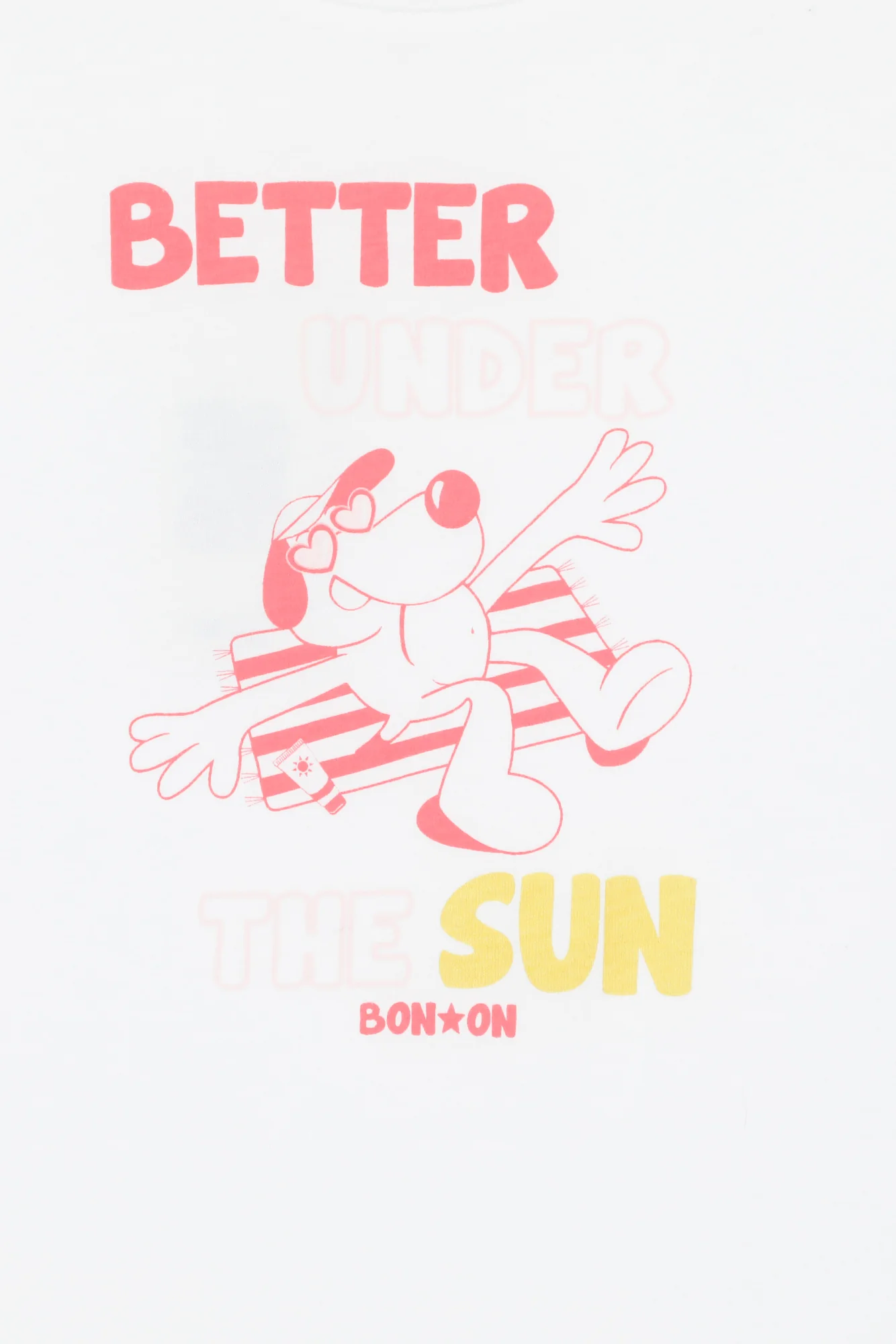 T-Shirt - Livo Sun Blanc - Image 3