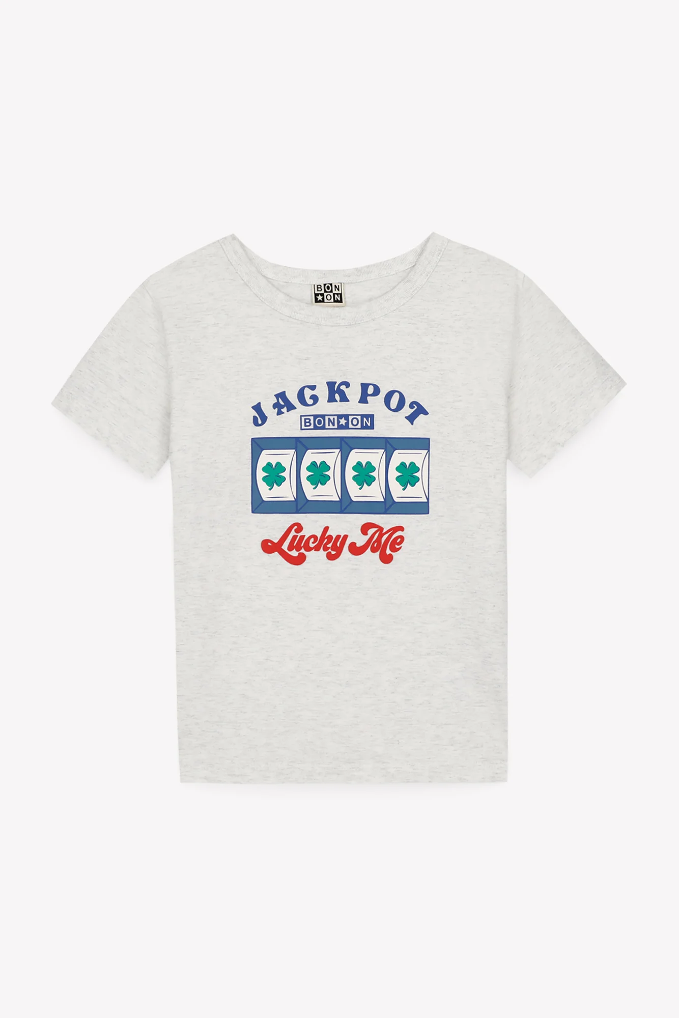 T-Shirt - Tubo Luckyme Gris Chine - Image 4