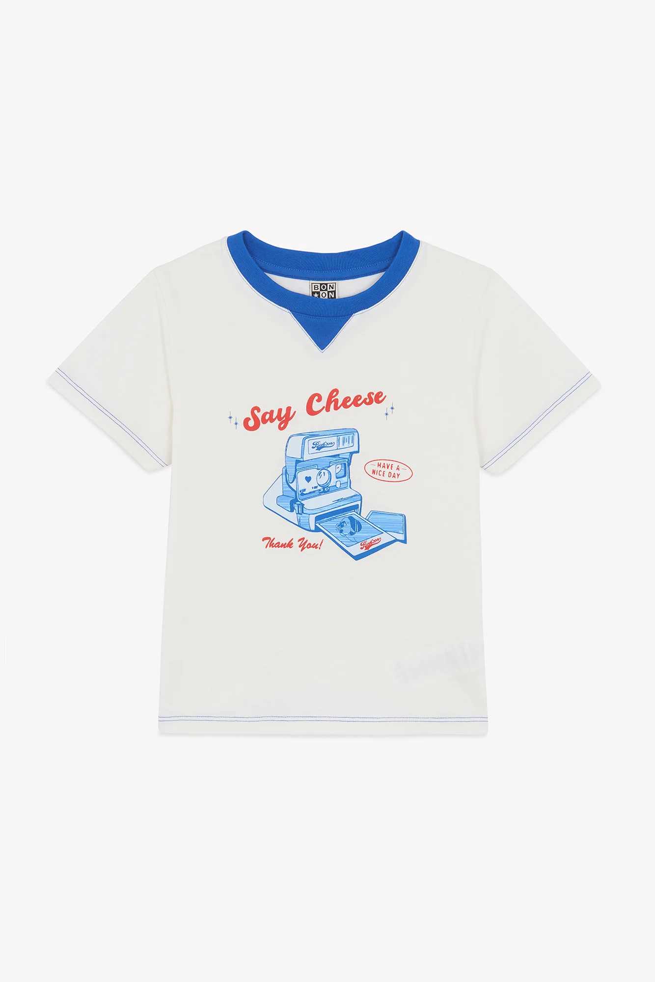 T-Shirt - Lodestie Sayche Ecru Bonton - Image 3
