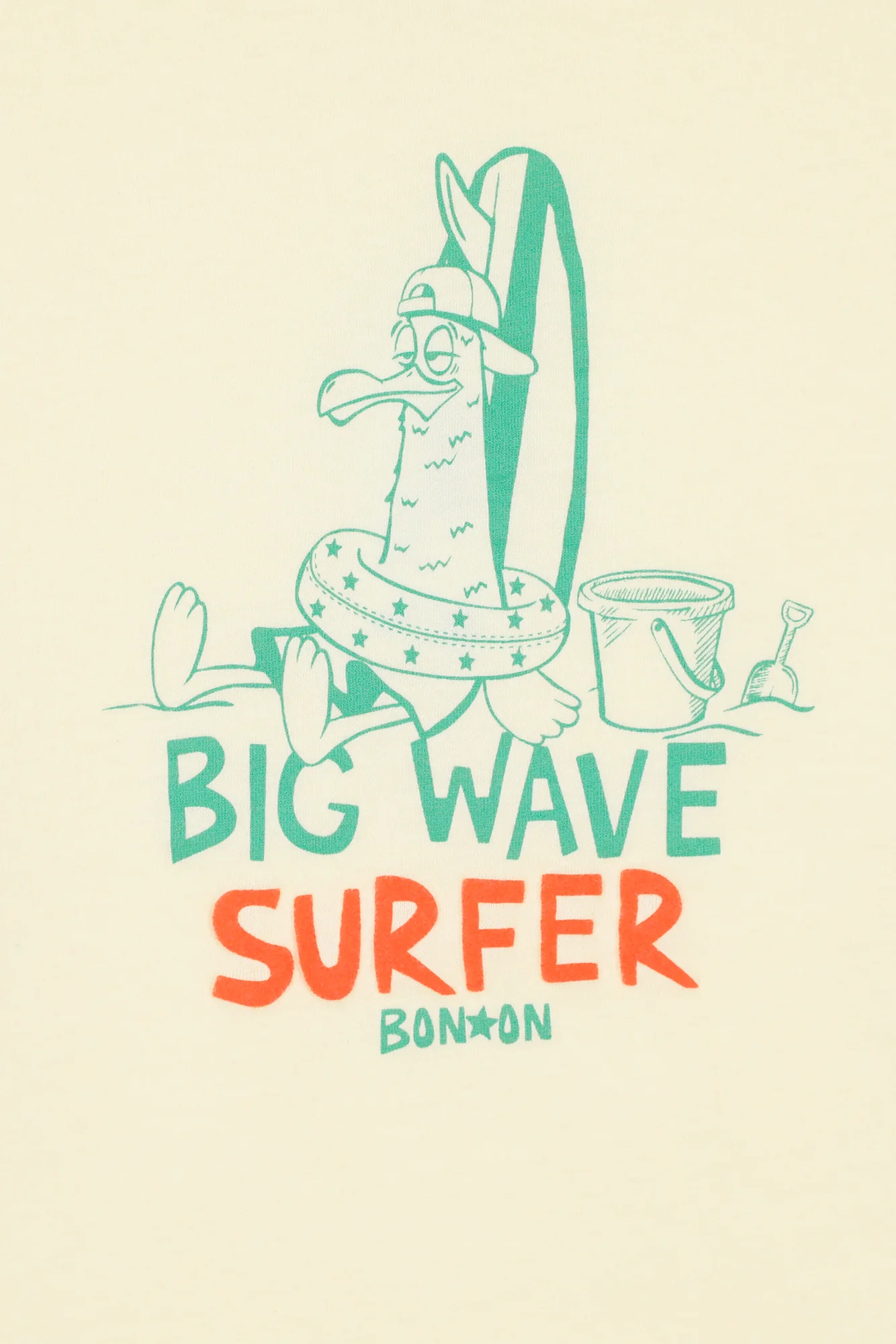 T-Shirt - Livo Bigwave Vanilla - Image 4
