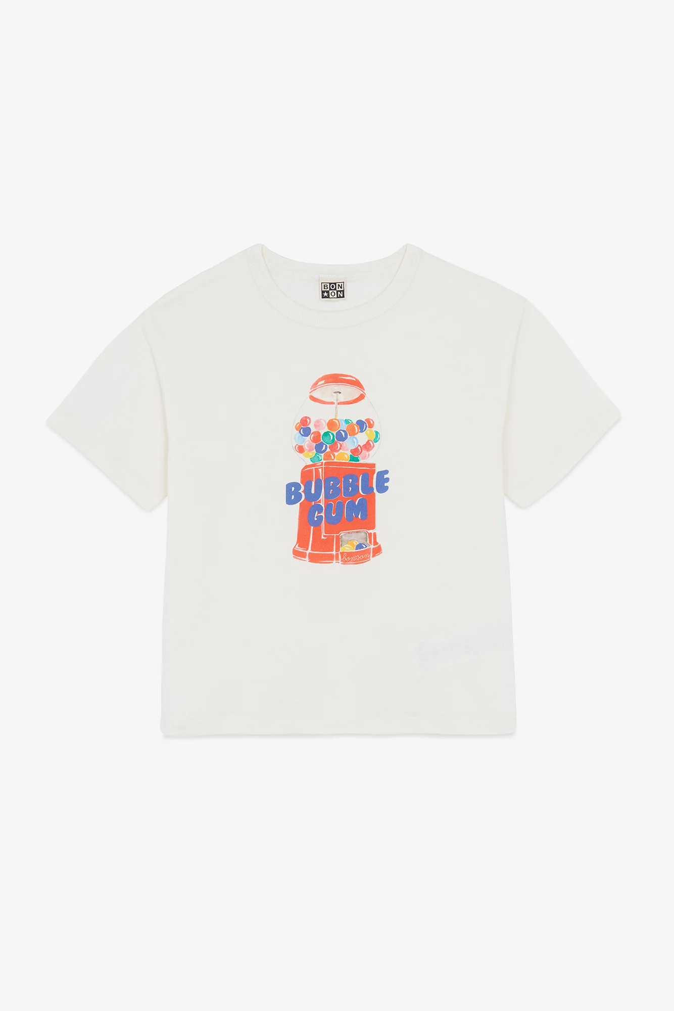 T-Shirt - Livo Bule Ecru Bonton - Image 3