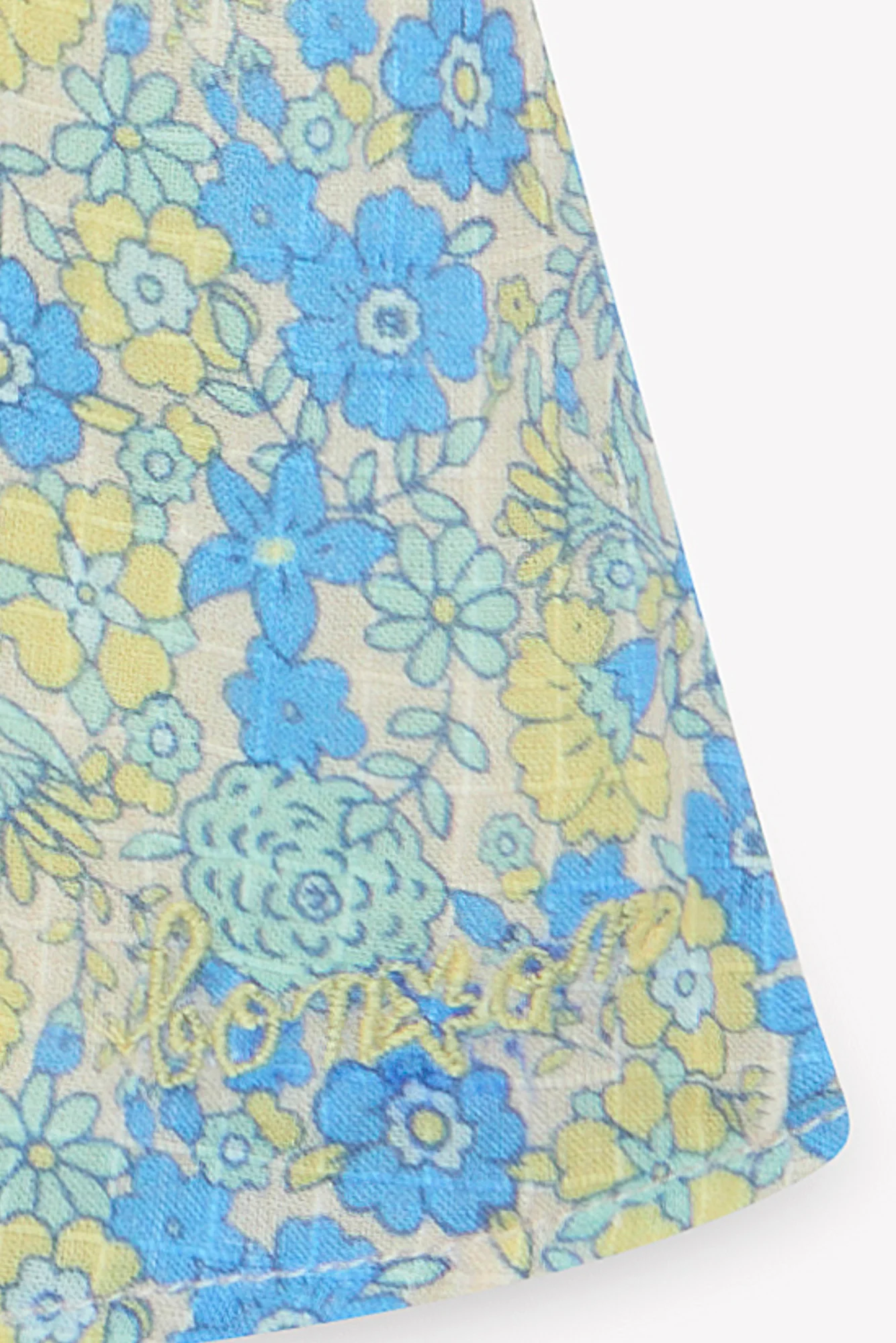 Chemise - Aria Fleurs Vintage Bleu - Image 8