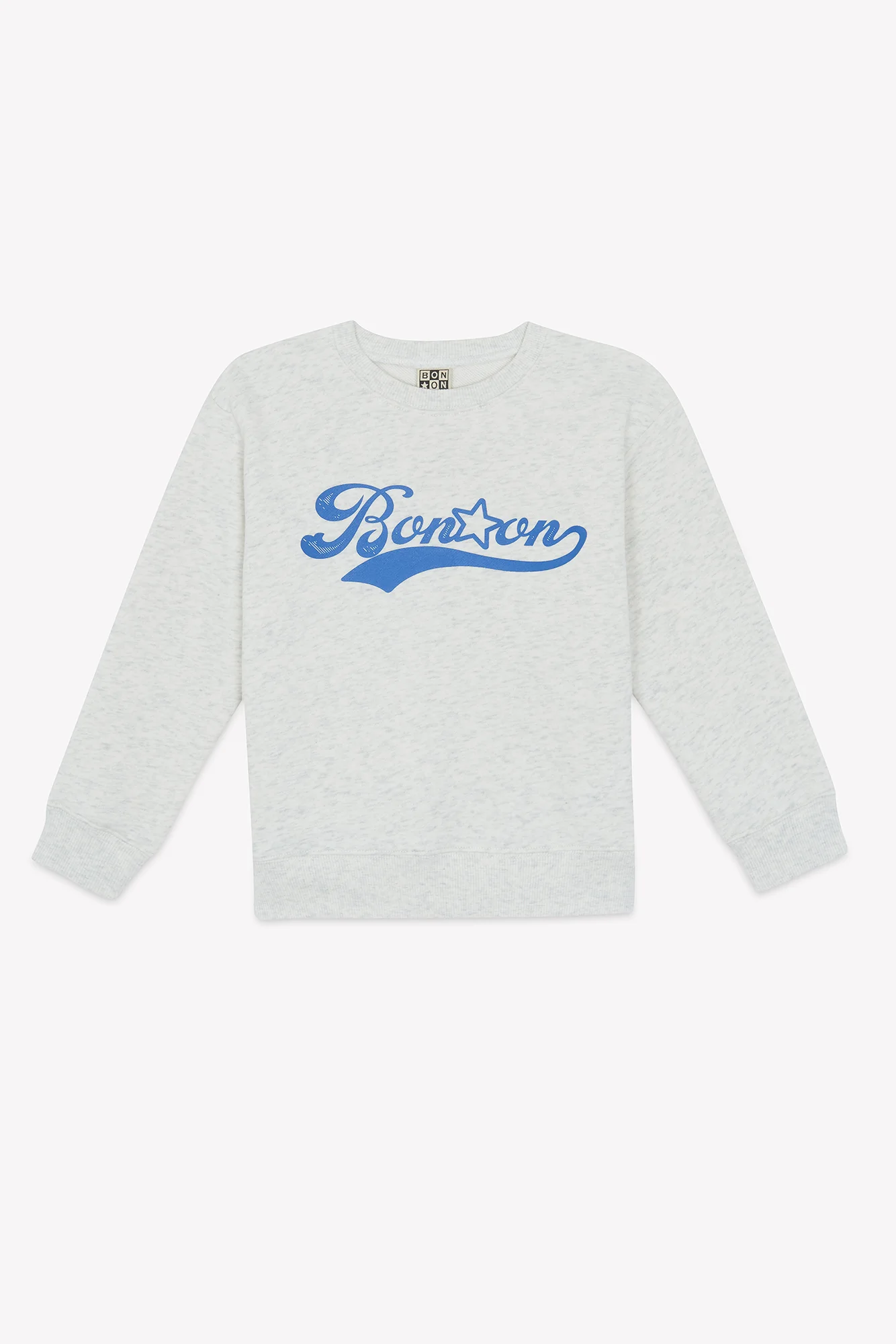 Sweat - Smile Bonton Gris Chine - Image 3