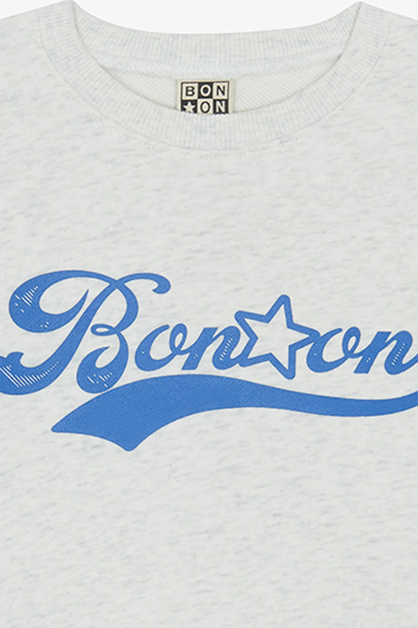 Sweat - Smile Bonton Gris Chine - Image 4