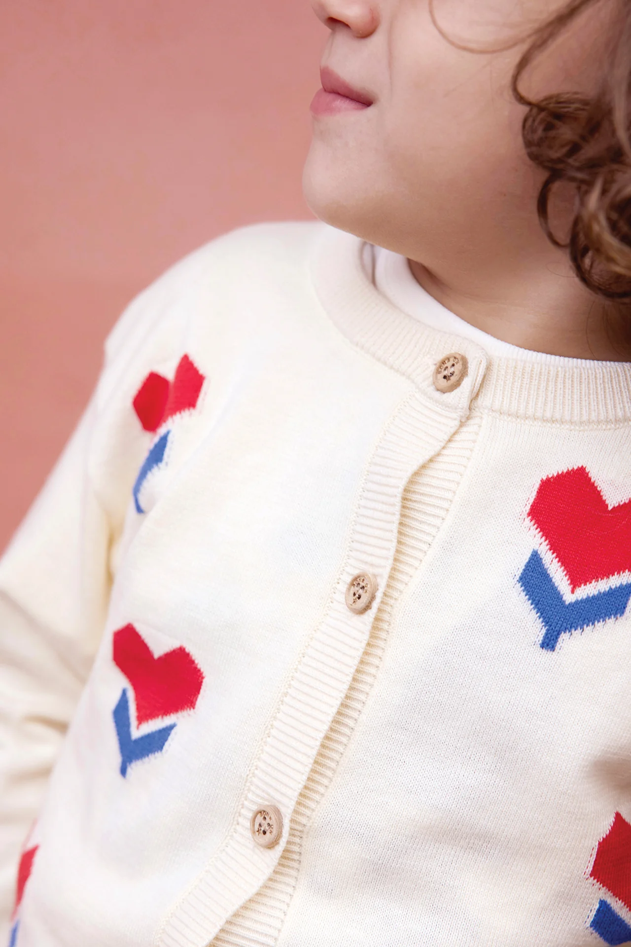 Cardigan - Nina Ecru Bonton - Image 2