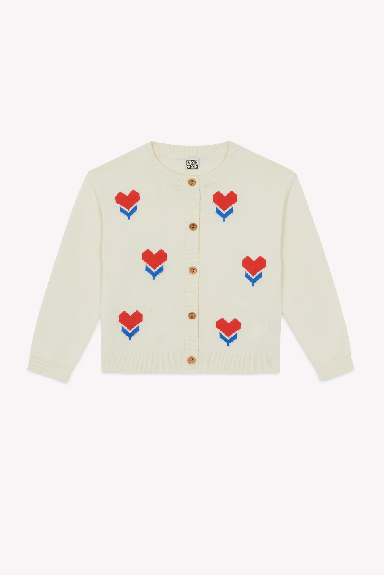 Cardigan - Nina Ecru Bonton - Image 3