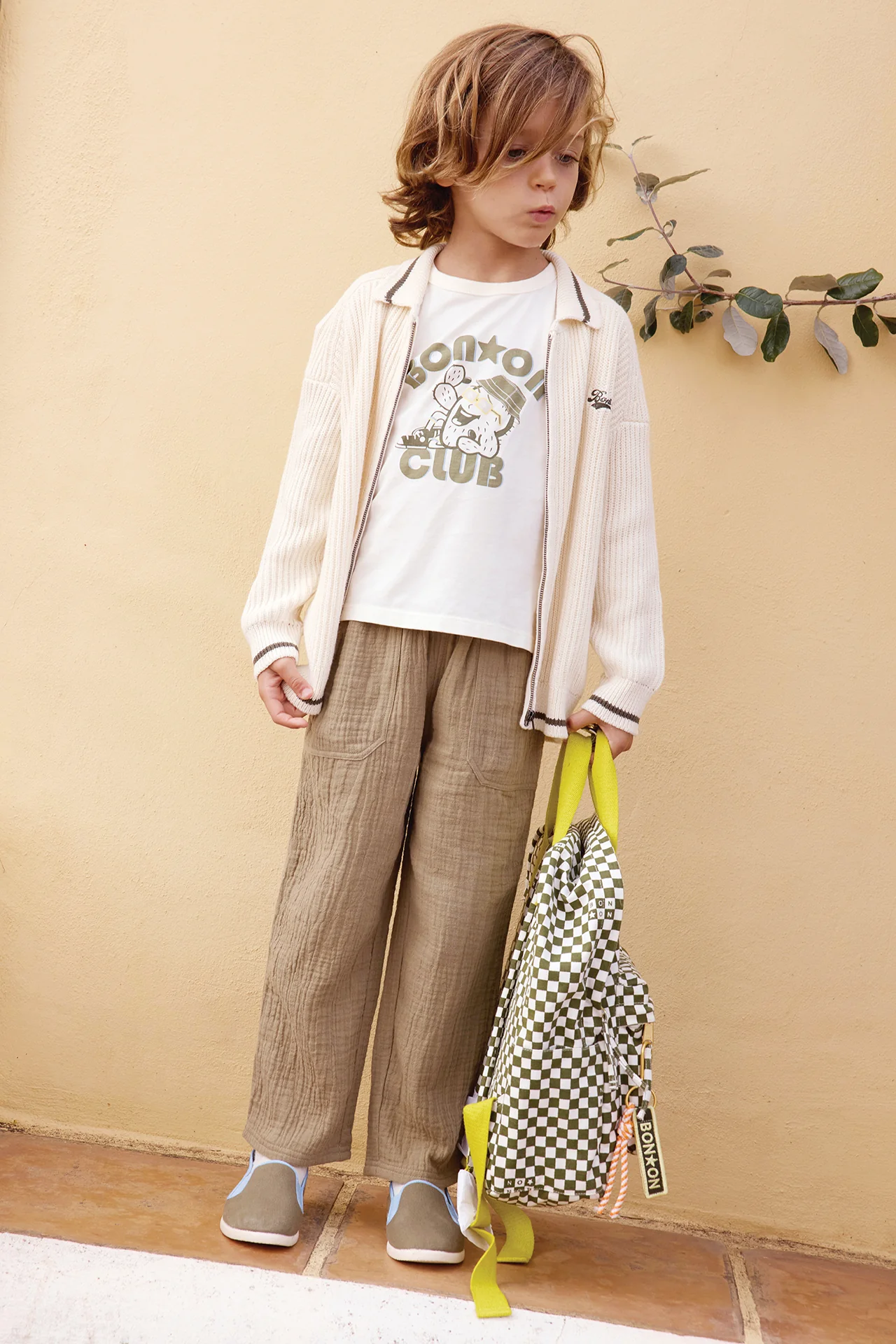 Gilet - Nuggets Ecru Bonton - Image 3