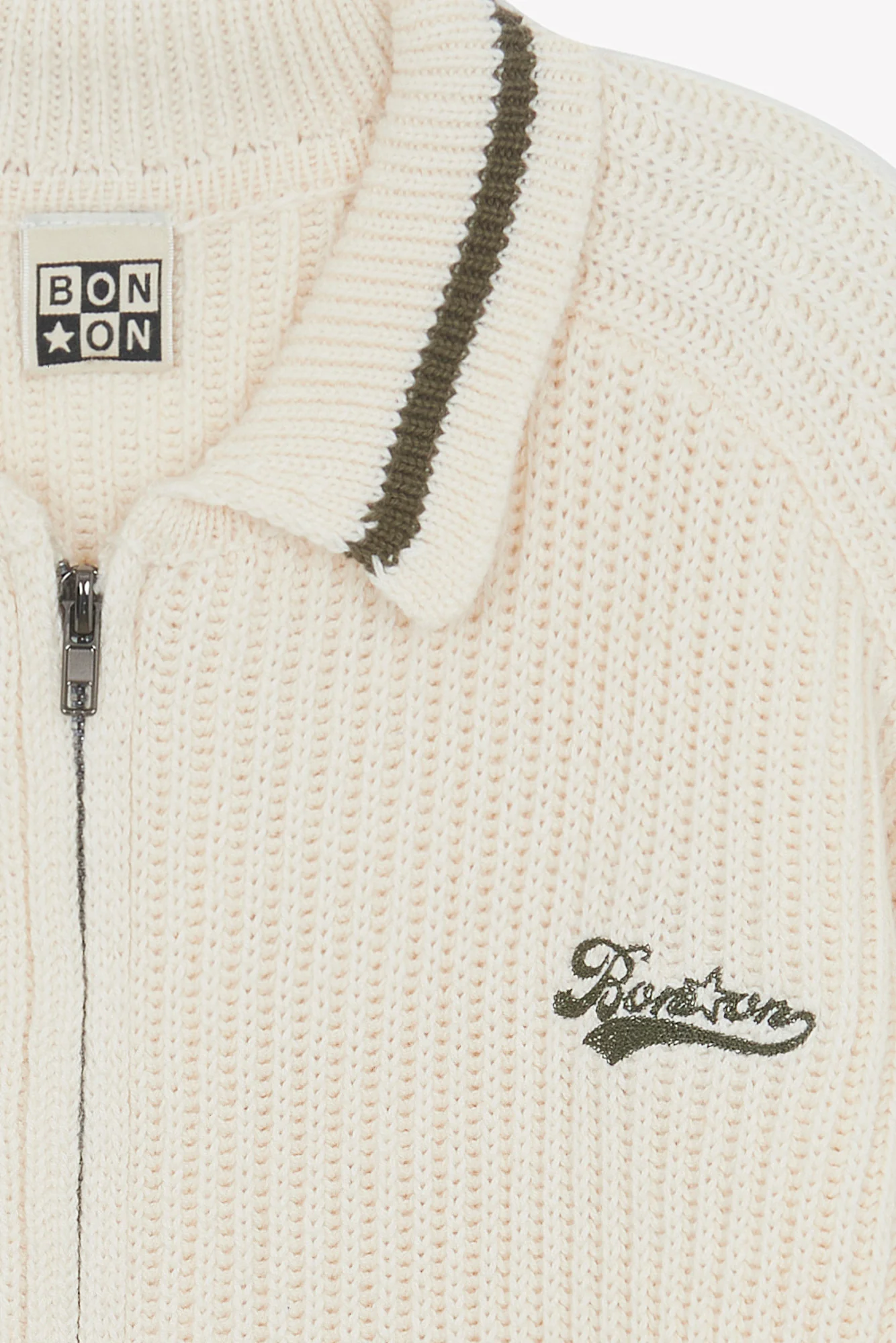 Gilet - Nuggets Ecru Bonton - Image 6