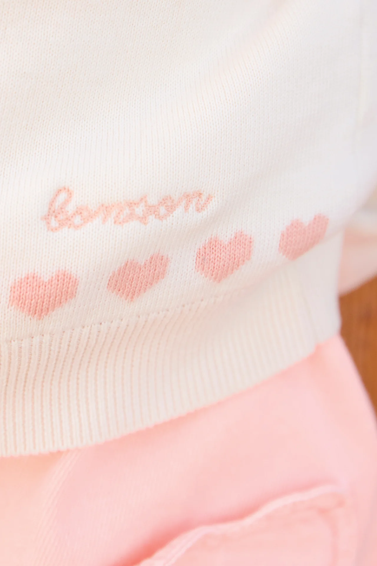 Cardigan - Laligne Ecru Bonton - Image 2