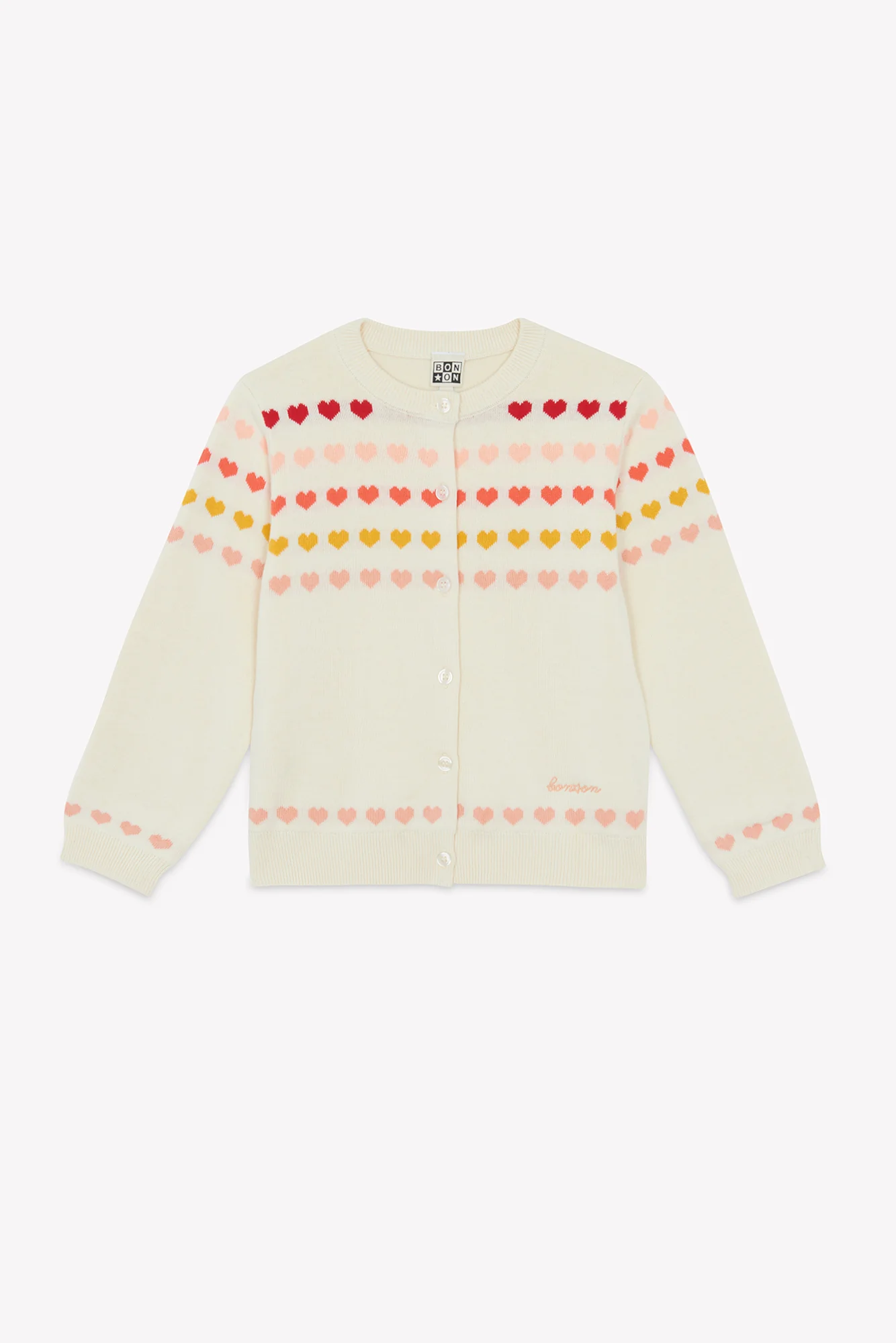 Cardigan - Laligne Ecru Bonton - Image 5