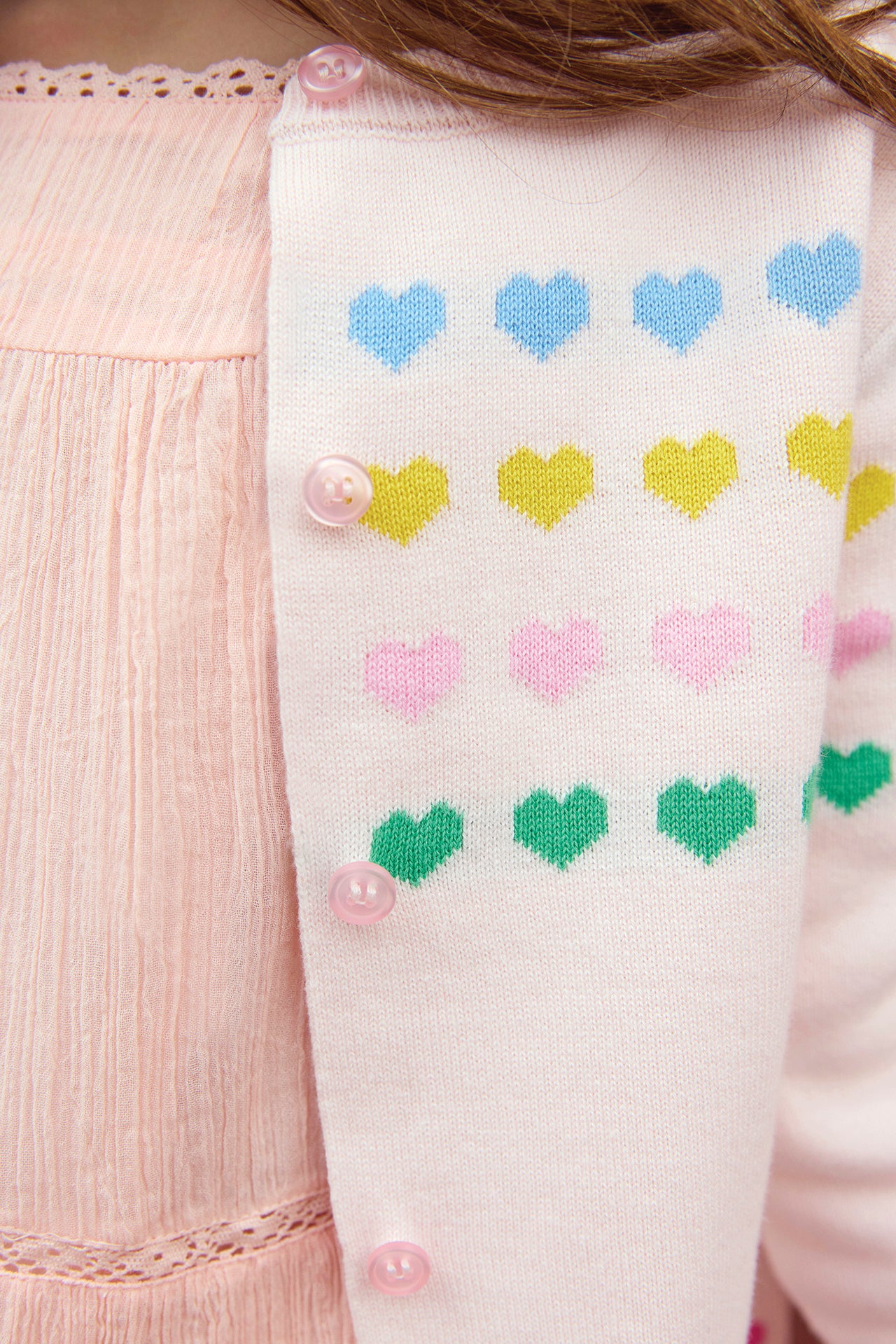 Cardigan - Laligne Rose Douceur - Image 3
