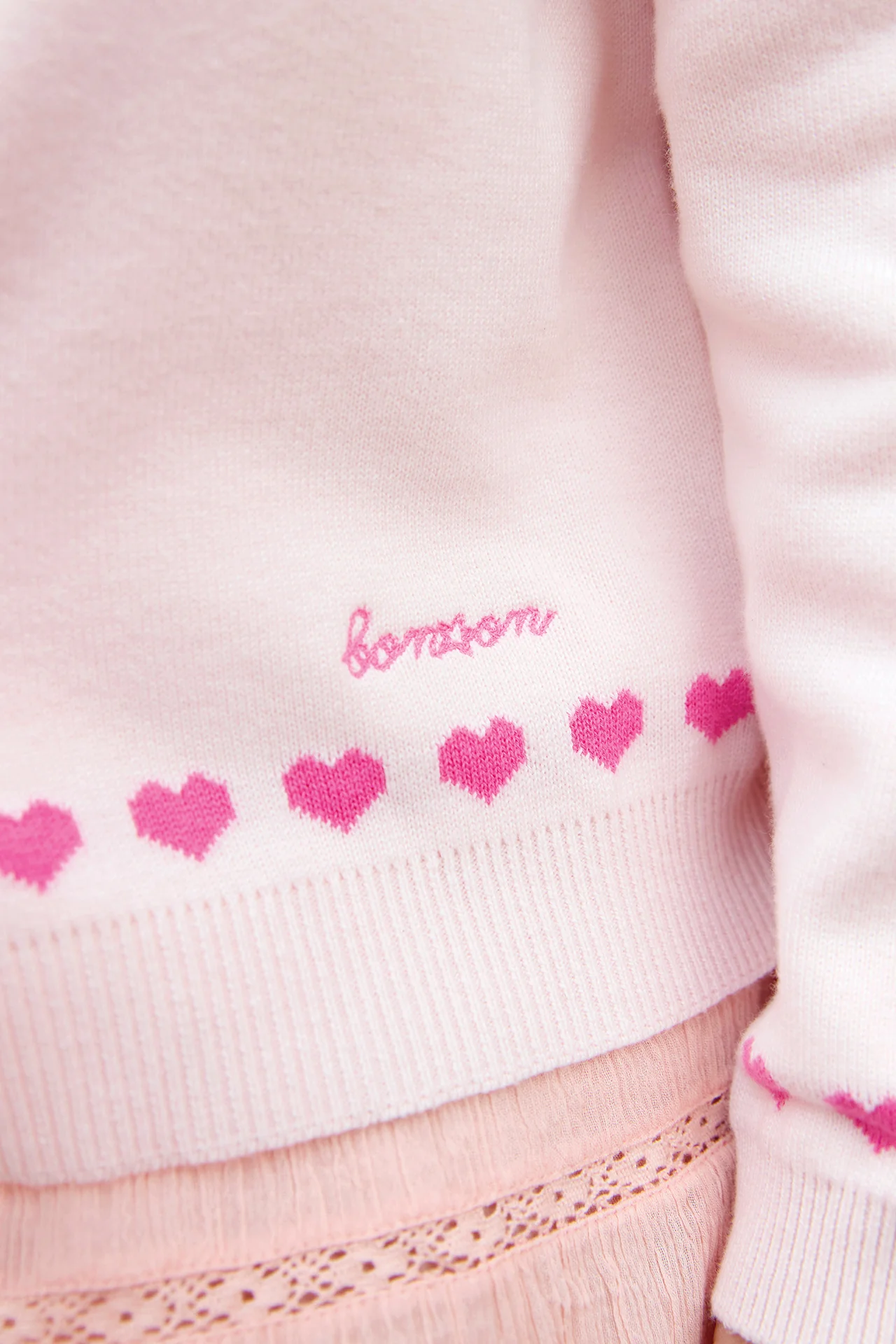 Cardigan - Laligne Rose Douceur - Image 6