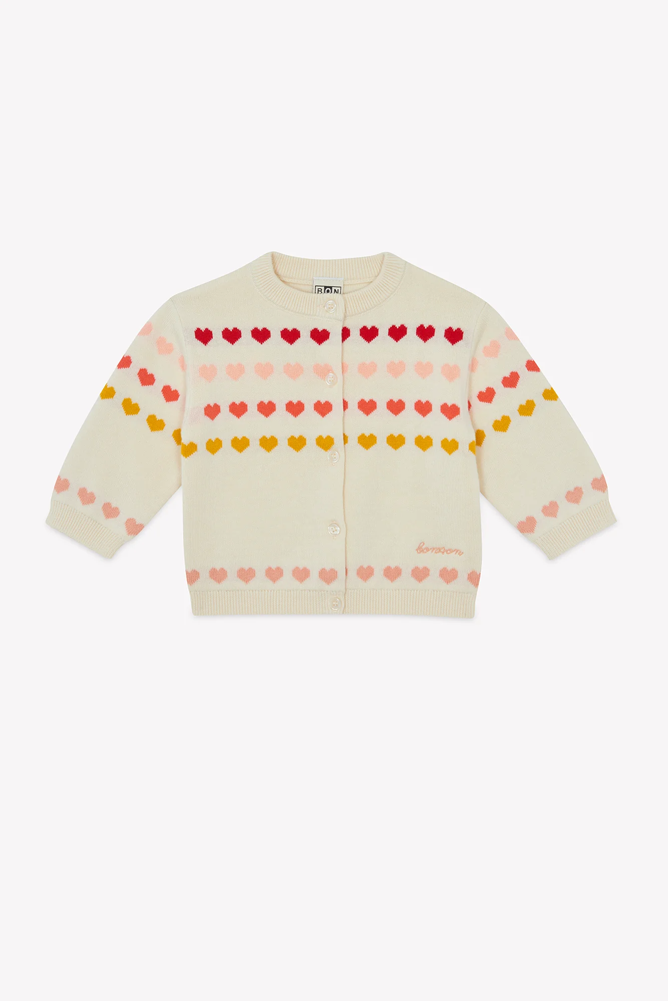 Cardigan - Laligne Ecru Bonton - Image 5