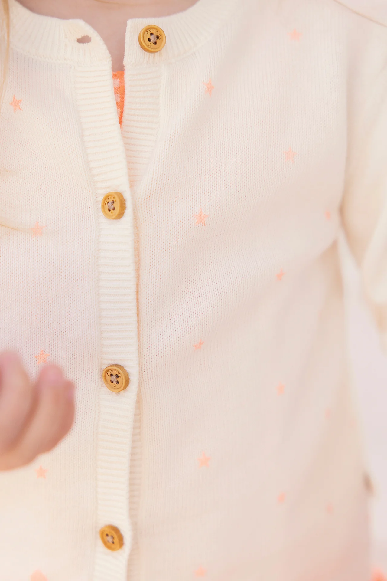 Cardigan - Lilet Star Ecru Bonton - Image 6