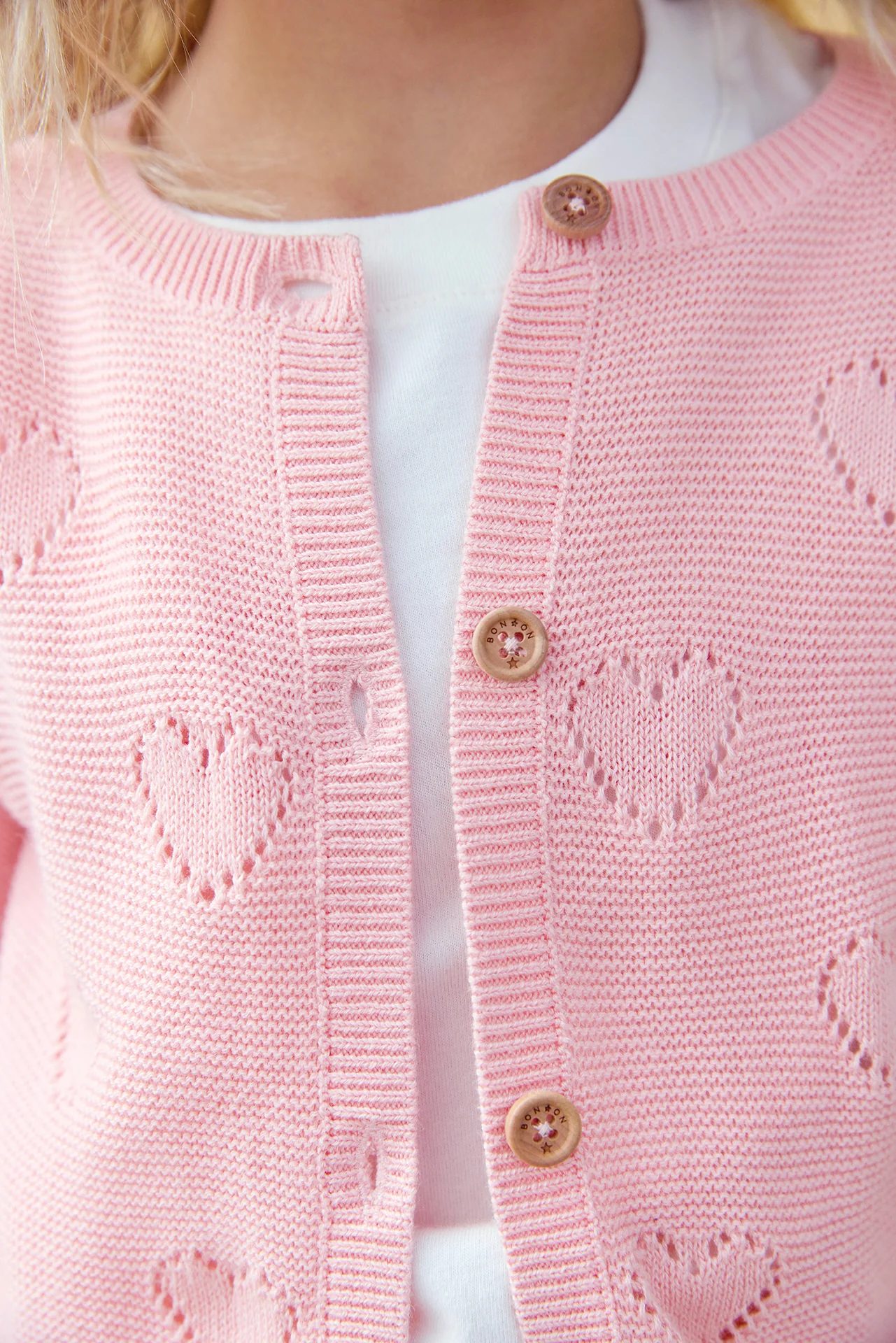 Cardigan - Lilou Rose Sunset - Image 2