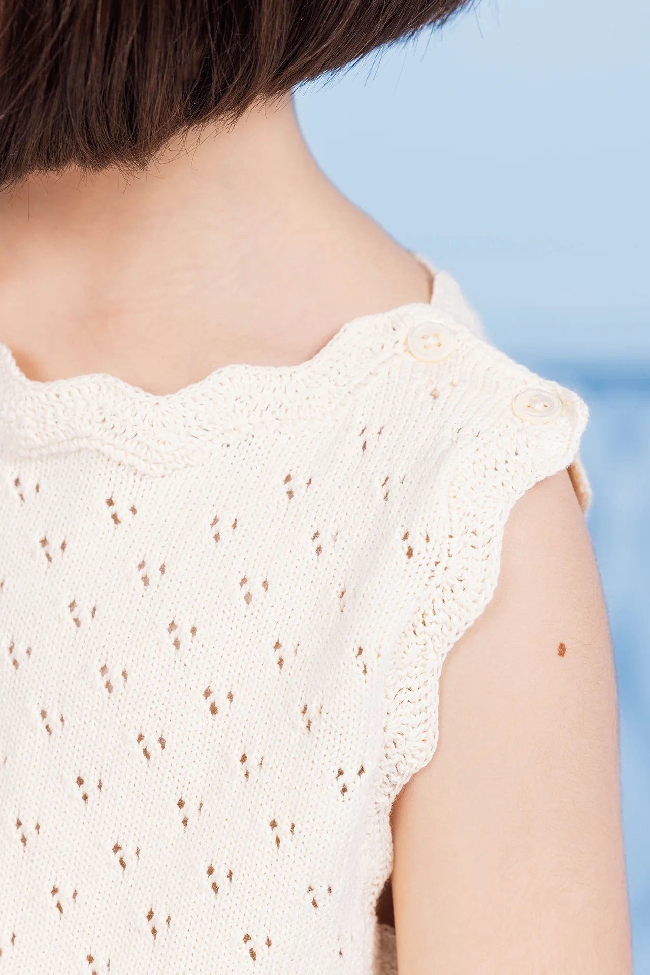 Top - Noix Ecru Coton - Image 2