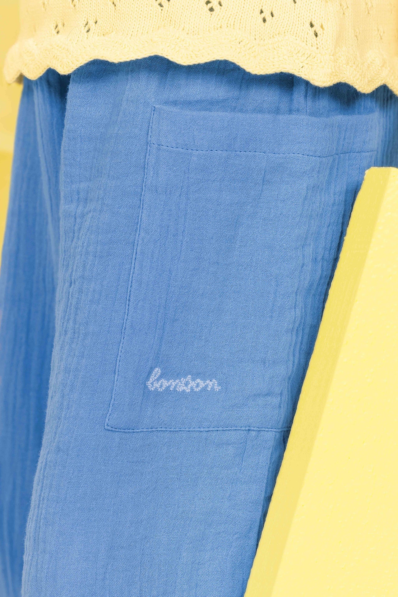 Pantalon - Lauren Bleu Moyen - Image 2