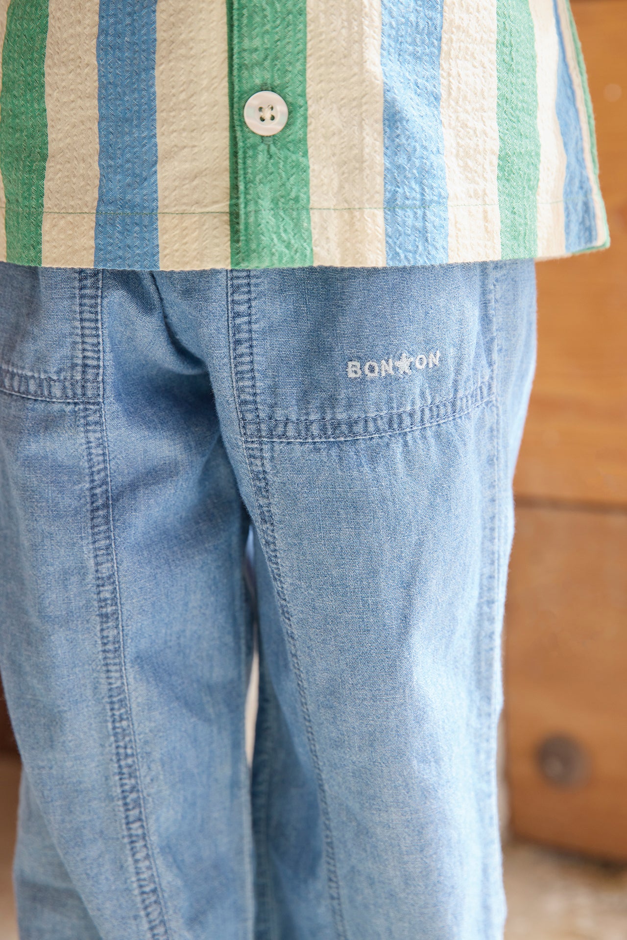 Pantalon - Nach Chambray - Image 3