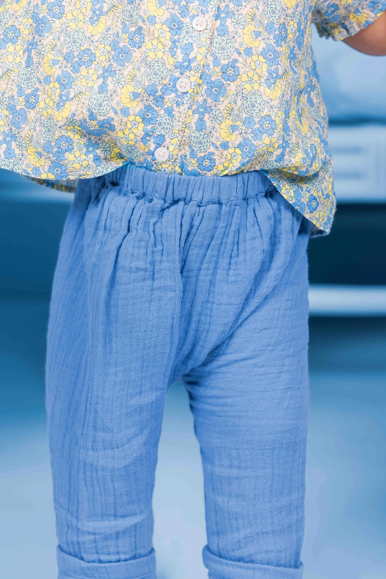 Pantalon - Laos Bleu Moyen - Image 2