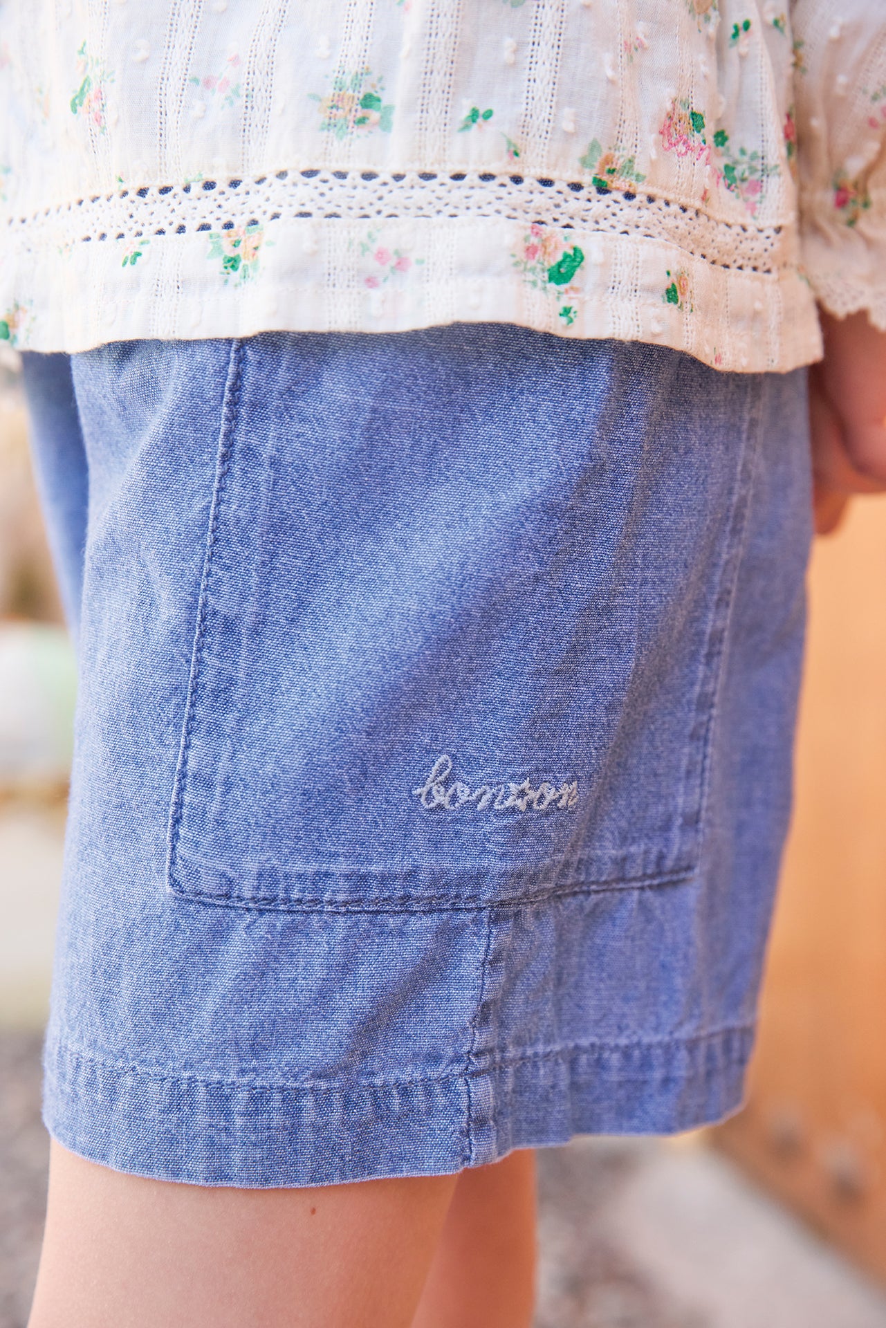 Short - Clovis Chambray - Image 3