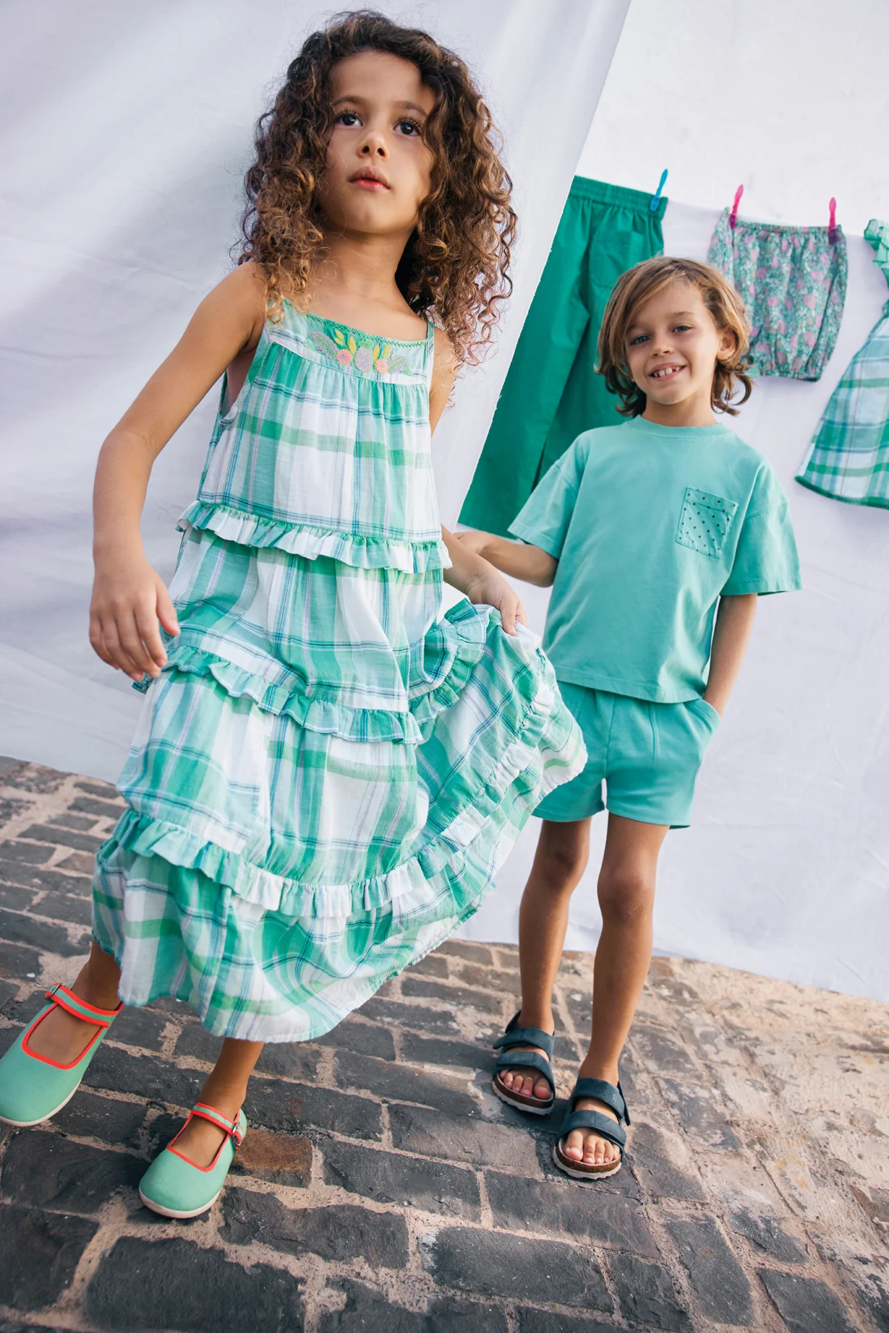 Short - Lolo Garm Vert D'Eau - Image 4