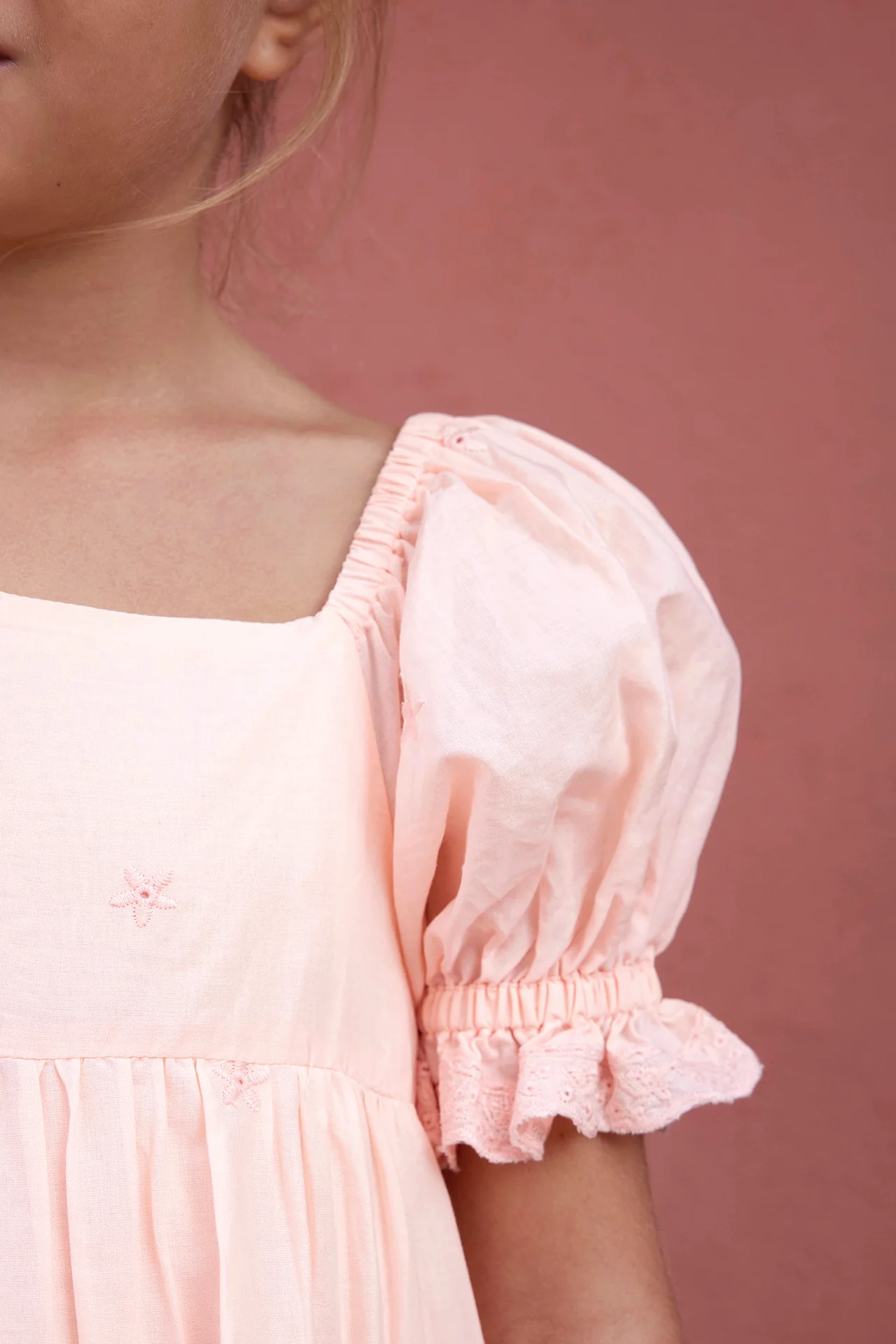 Robe - Georgette Rose Sunset - Image 2