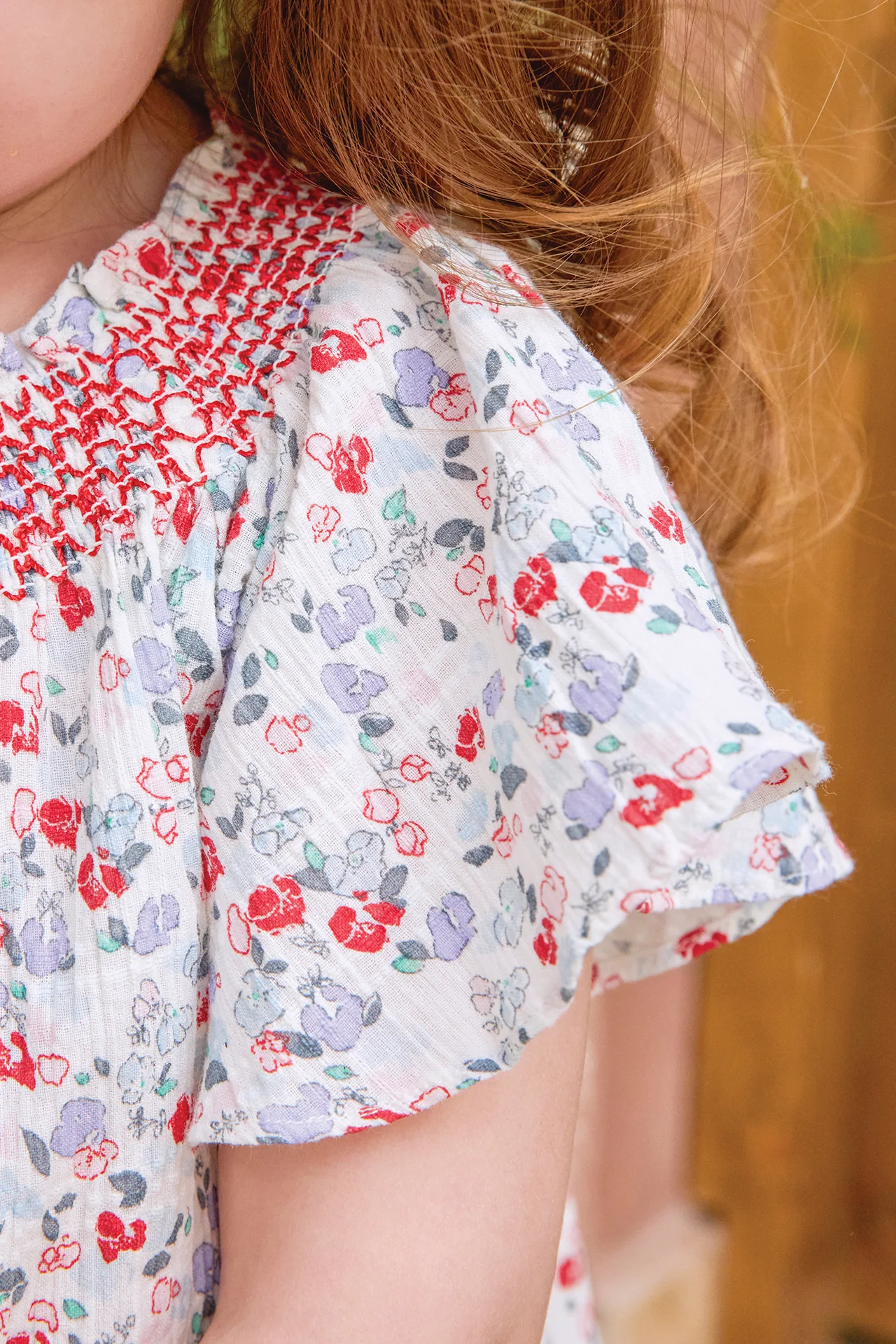 Robe - Noisette Fleurs Elise - Image 2
