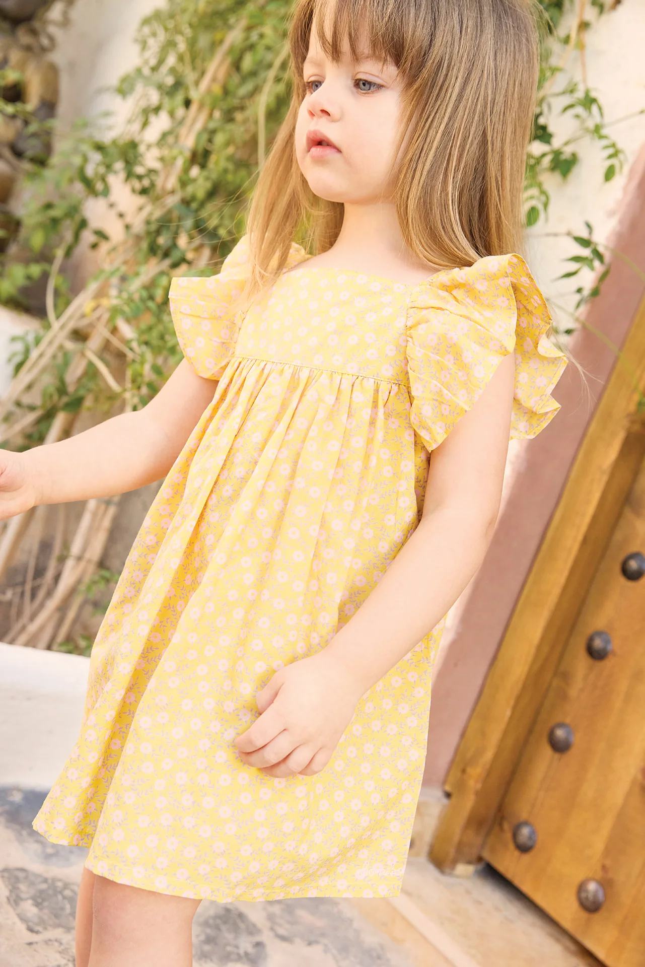 Robe - Rêve Foulfleur Jaune - Image 2
