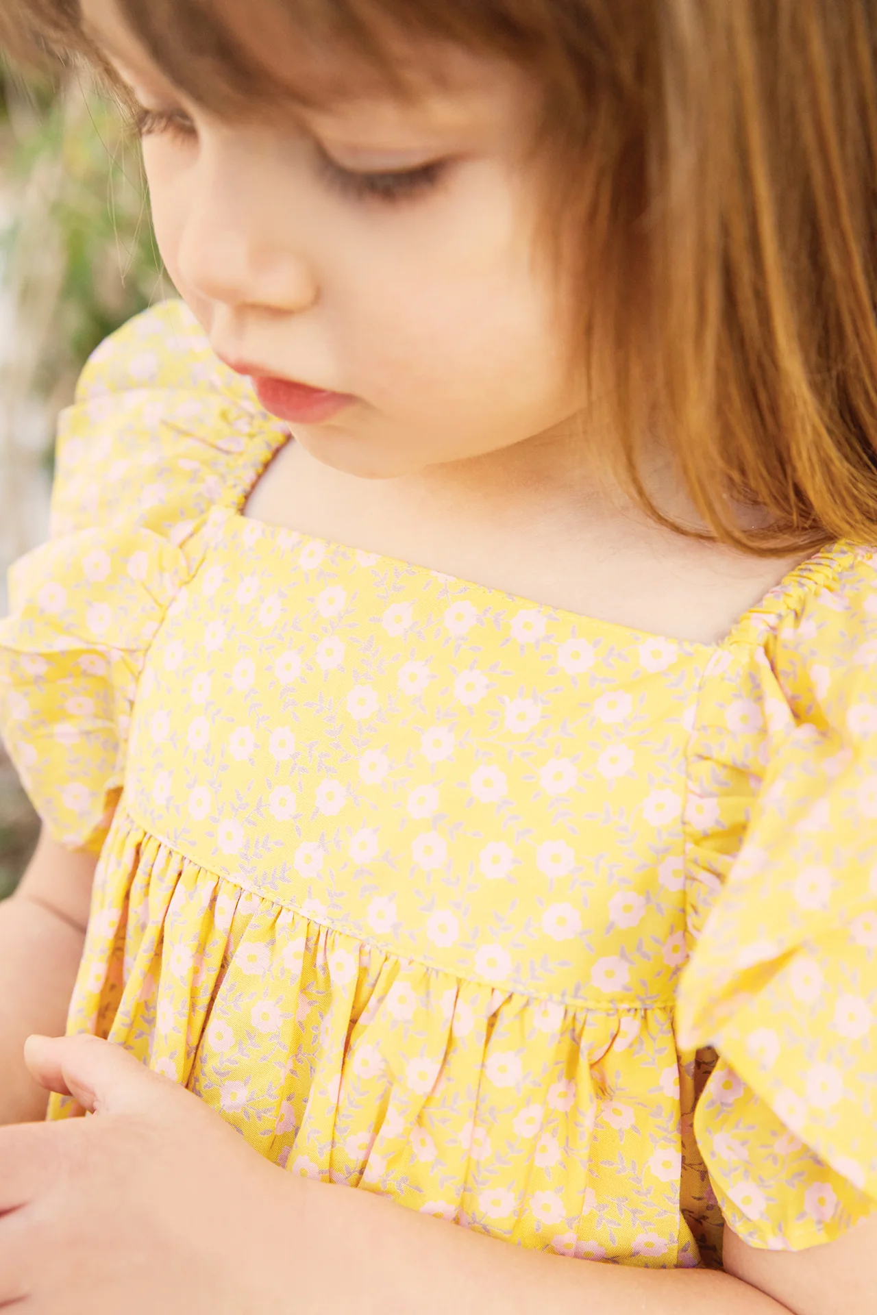 Robe - Rêve Foulfleur Jaune - Image 3