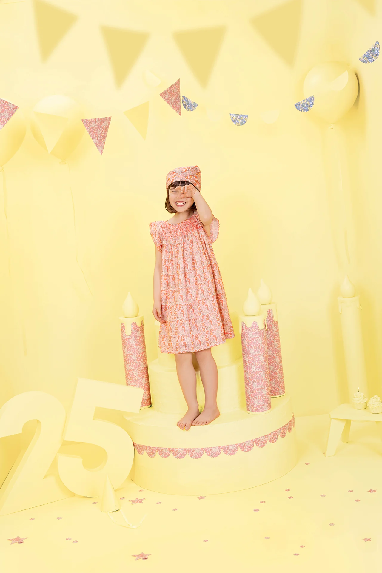 Robe - Léna Fleur Vintage Rose