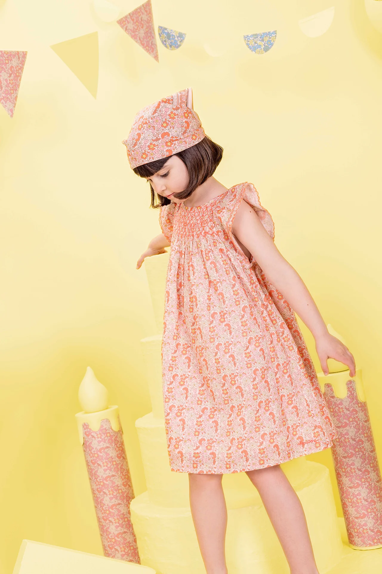 Robe - Léna Fleur Vintage Rose - Image 2