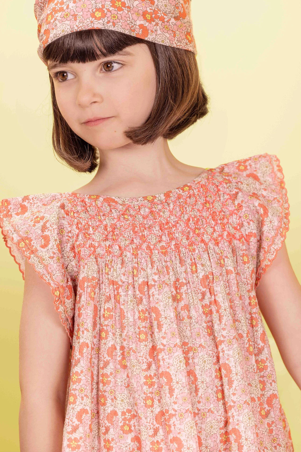 Robe - Léna Fleur Vintage Rose - Image 3