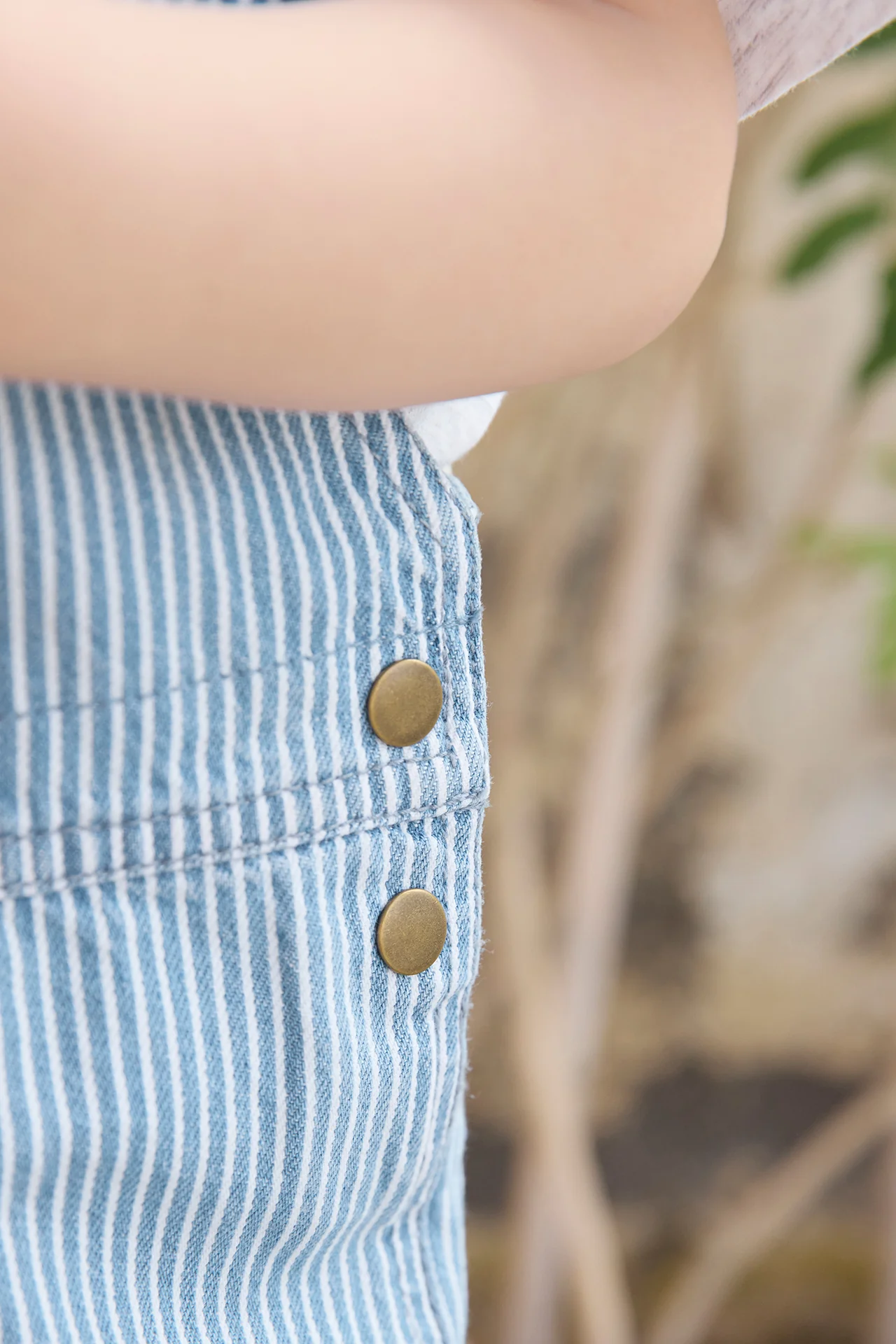 Salopette - Nice Rayures Denim - Image 7