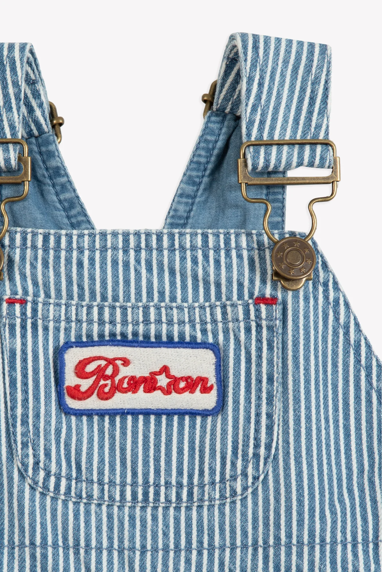 Salopette - Nice Rayures Denim - Image 9