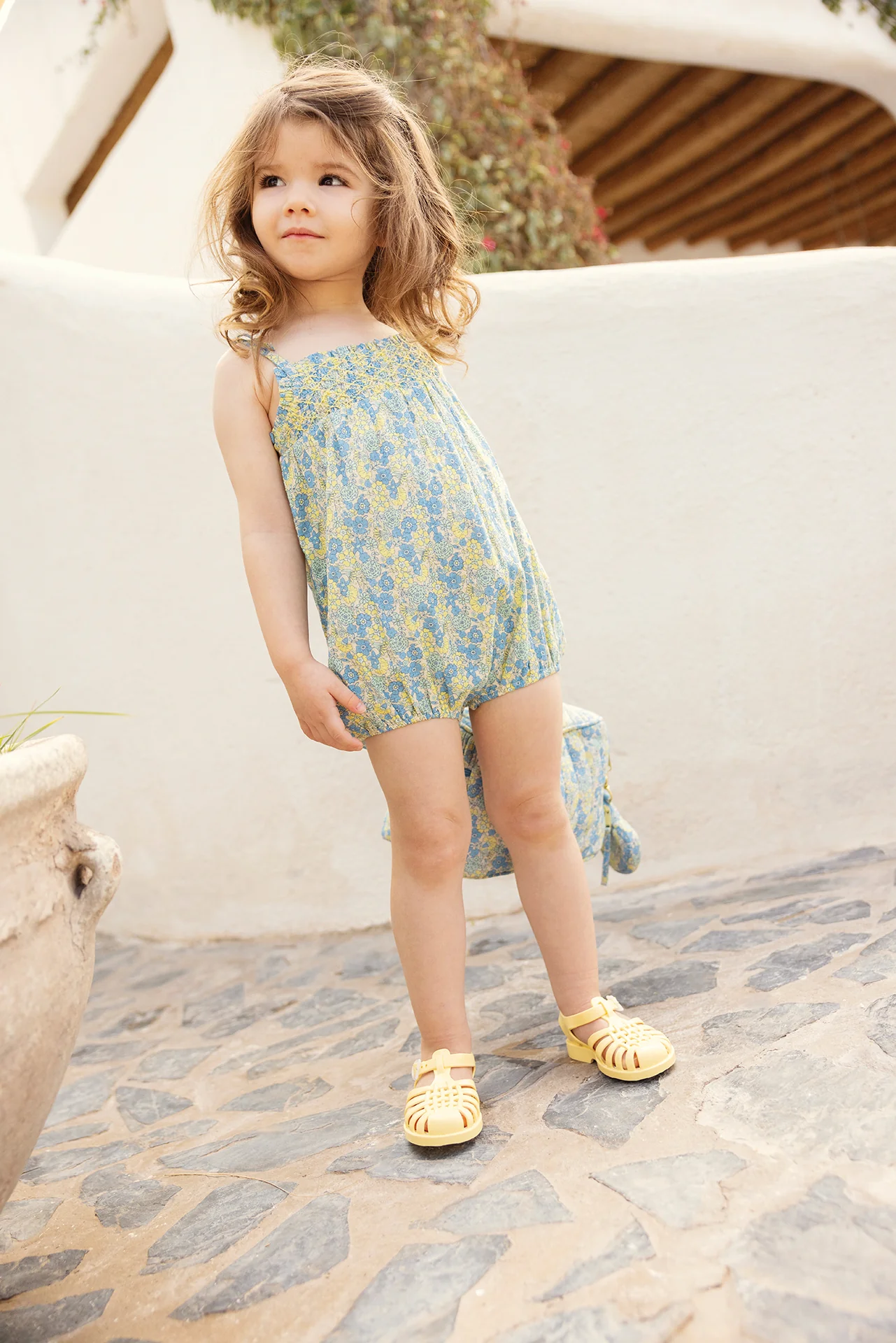 Combinaison - Calina Fleur Vintage Bleu - Image 2