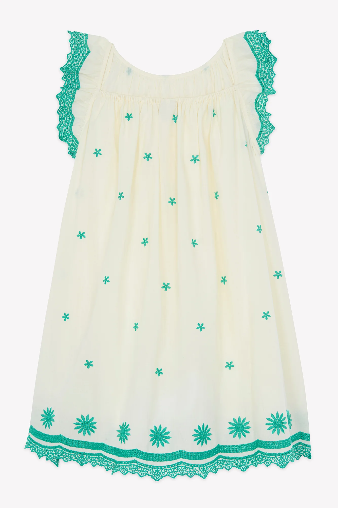 Robe - Lena Ecru Bonton - Image 8