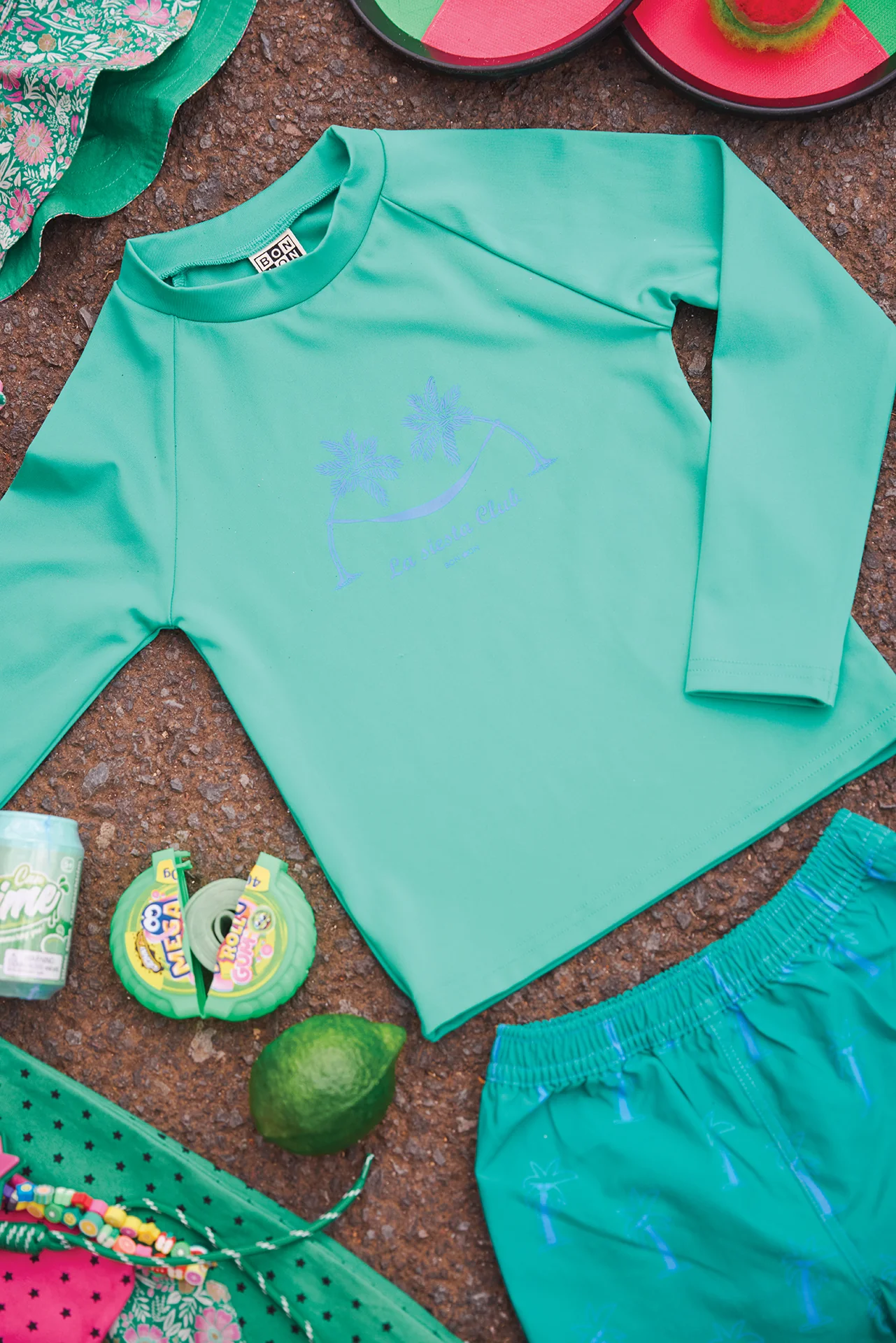 T-Shirt - Leash Vert Paradise