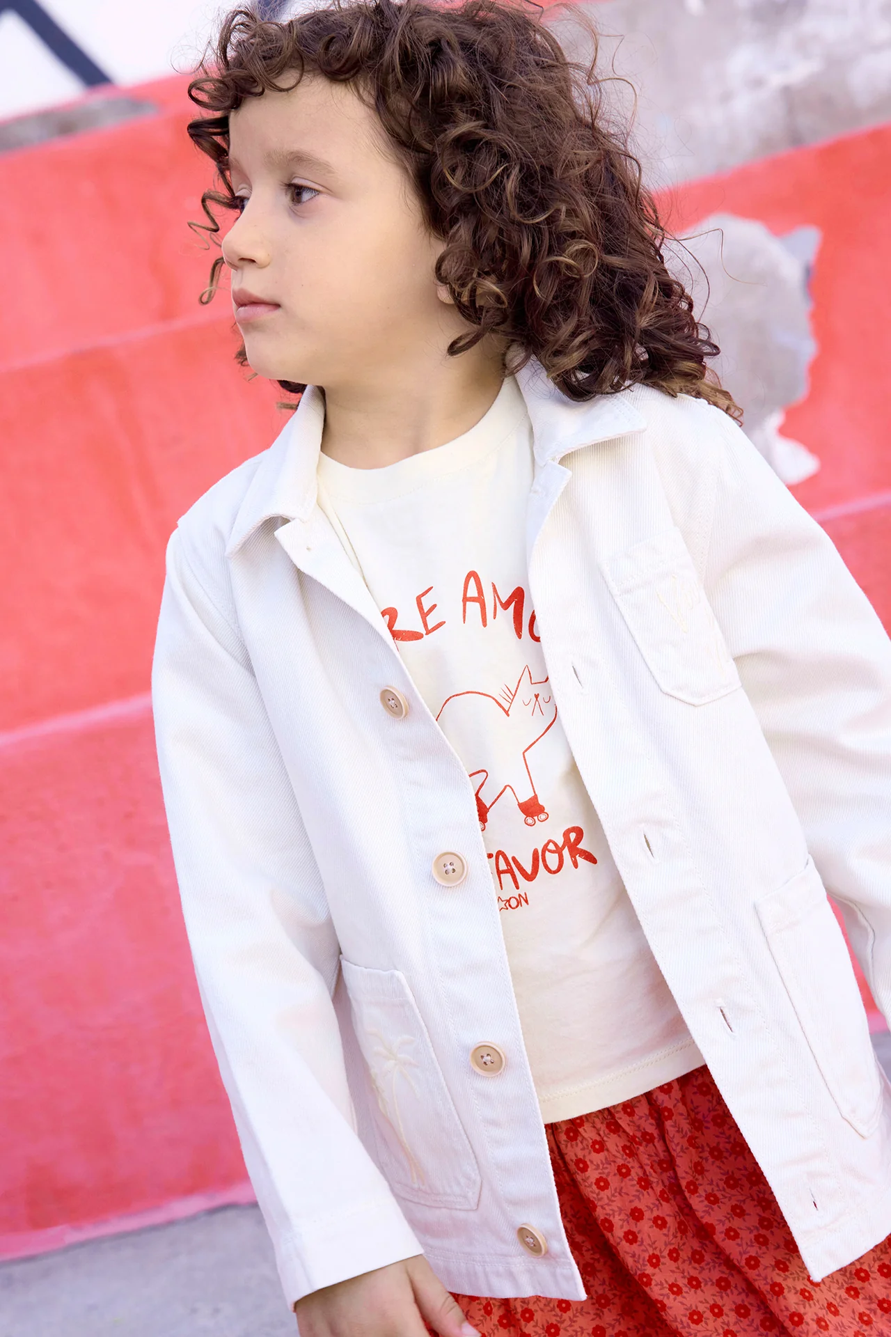 Veste - Ermana Ecru Bonton