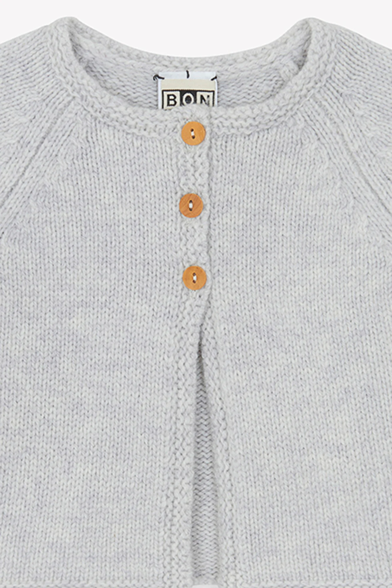 Cardigan - gris Bébé en maille - Image 4