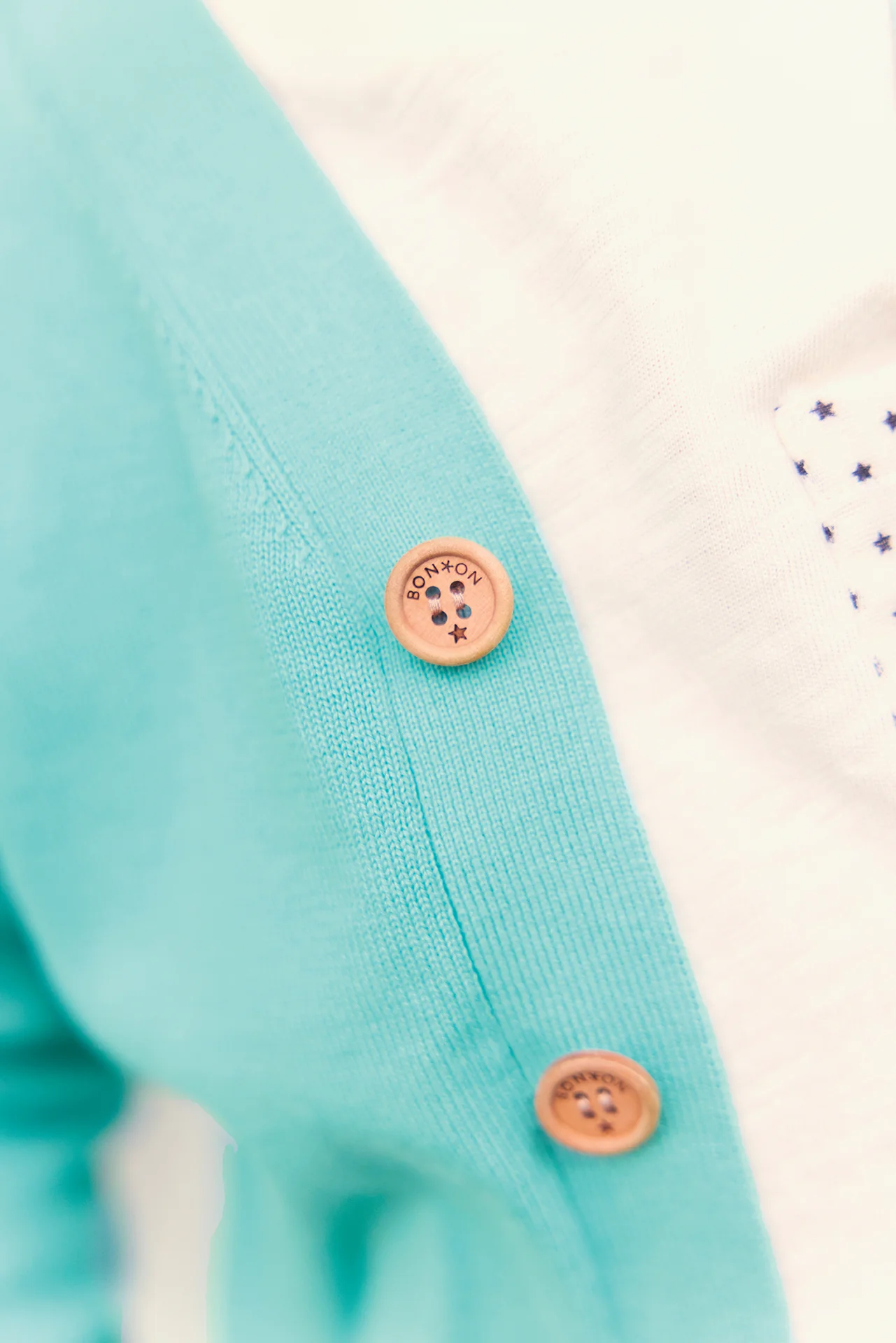 Cardigan - Lucas blue fish - Image 2