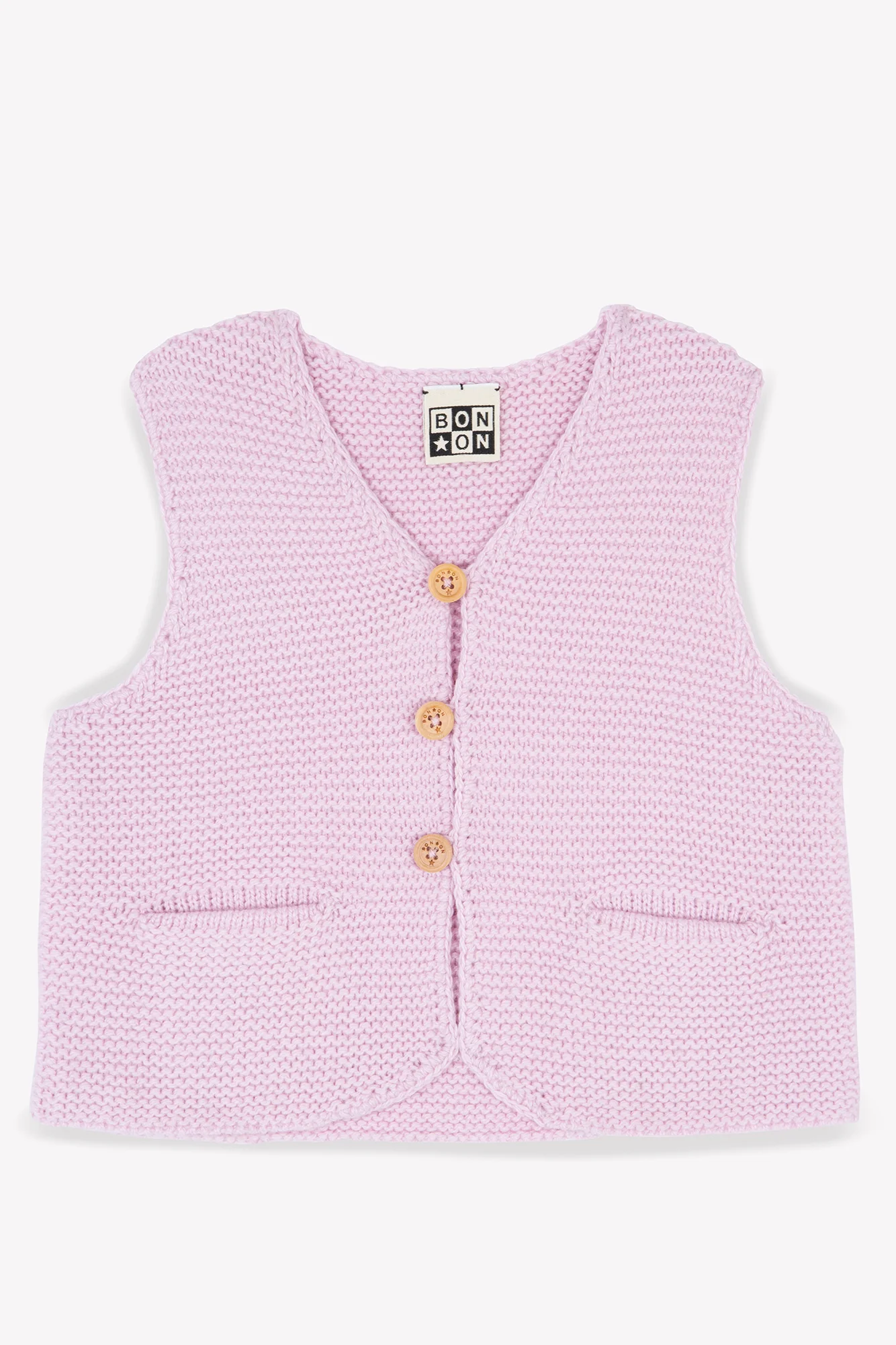 Gilet - Léon  rose parfait