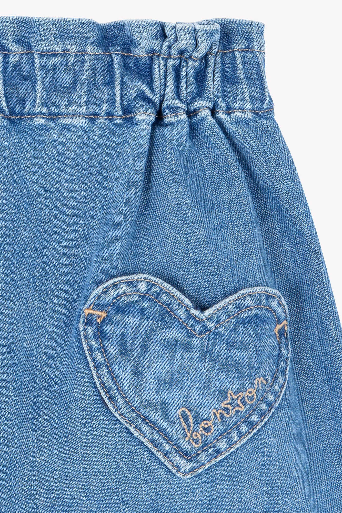 Jupe - Douchka bleu denim - Image 4