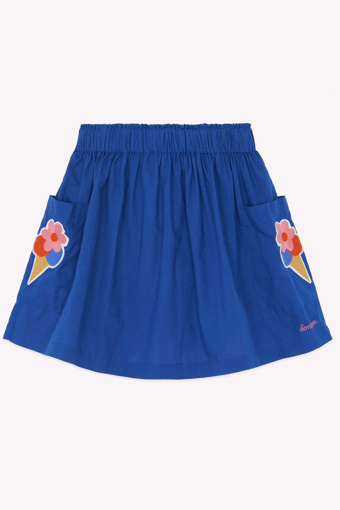 Jupe - Ruche bleu fou - Image 5